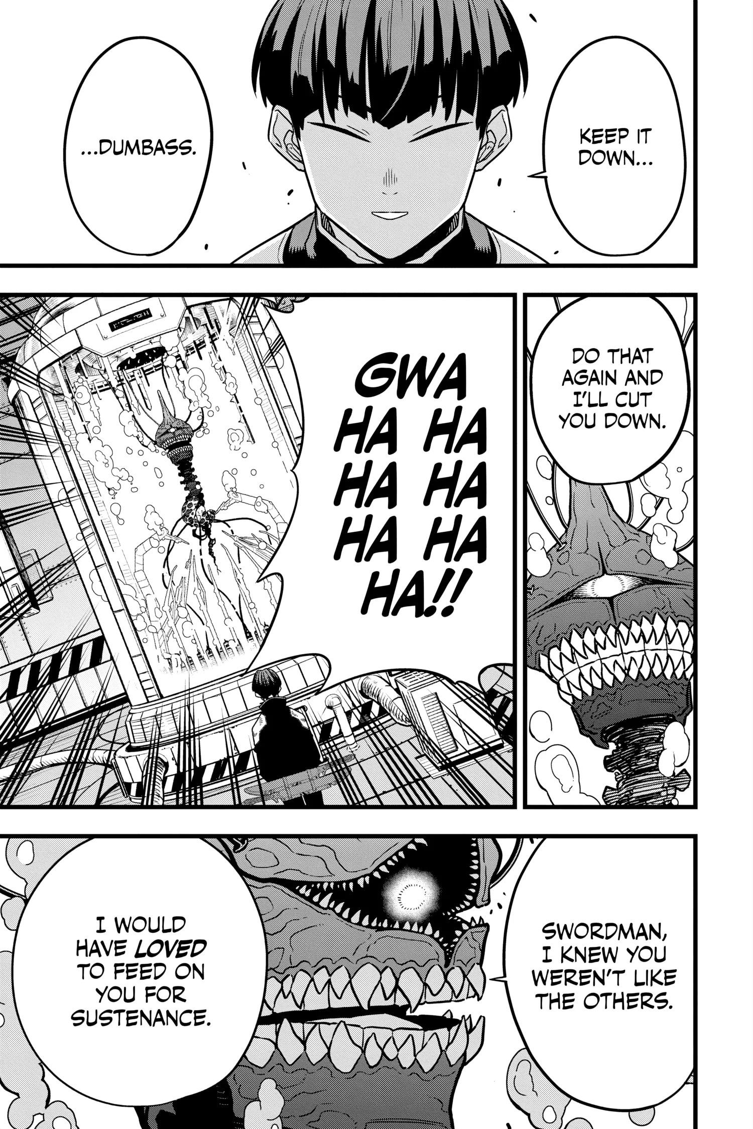 Kaiju No 8 Manga, chapter Vol 7, page 100