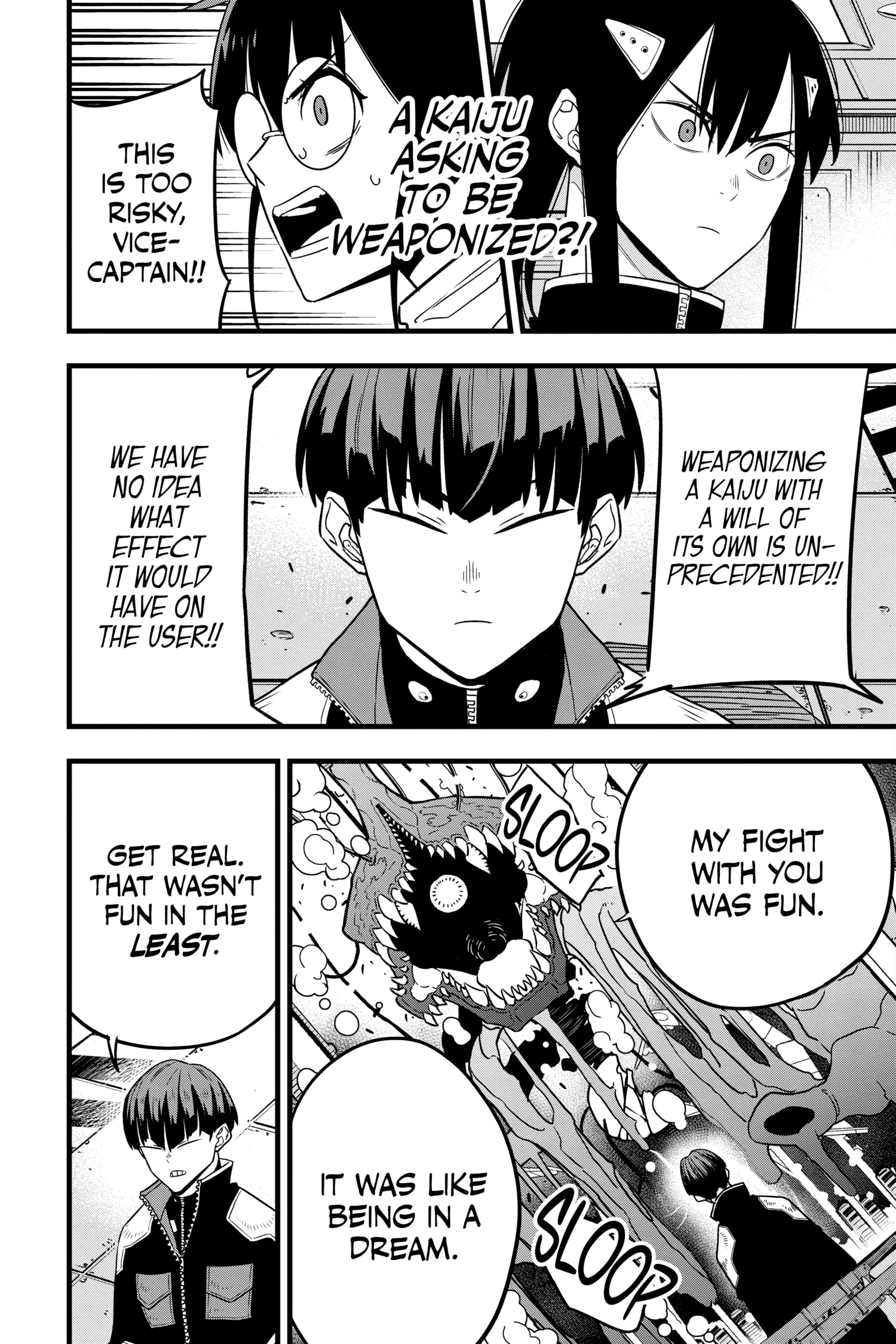 Kaiju No 8 Manga, chapter Vol 7, page 106