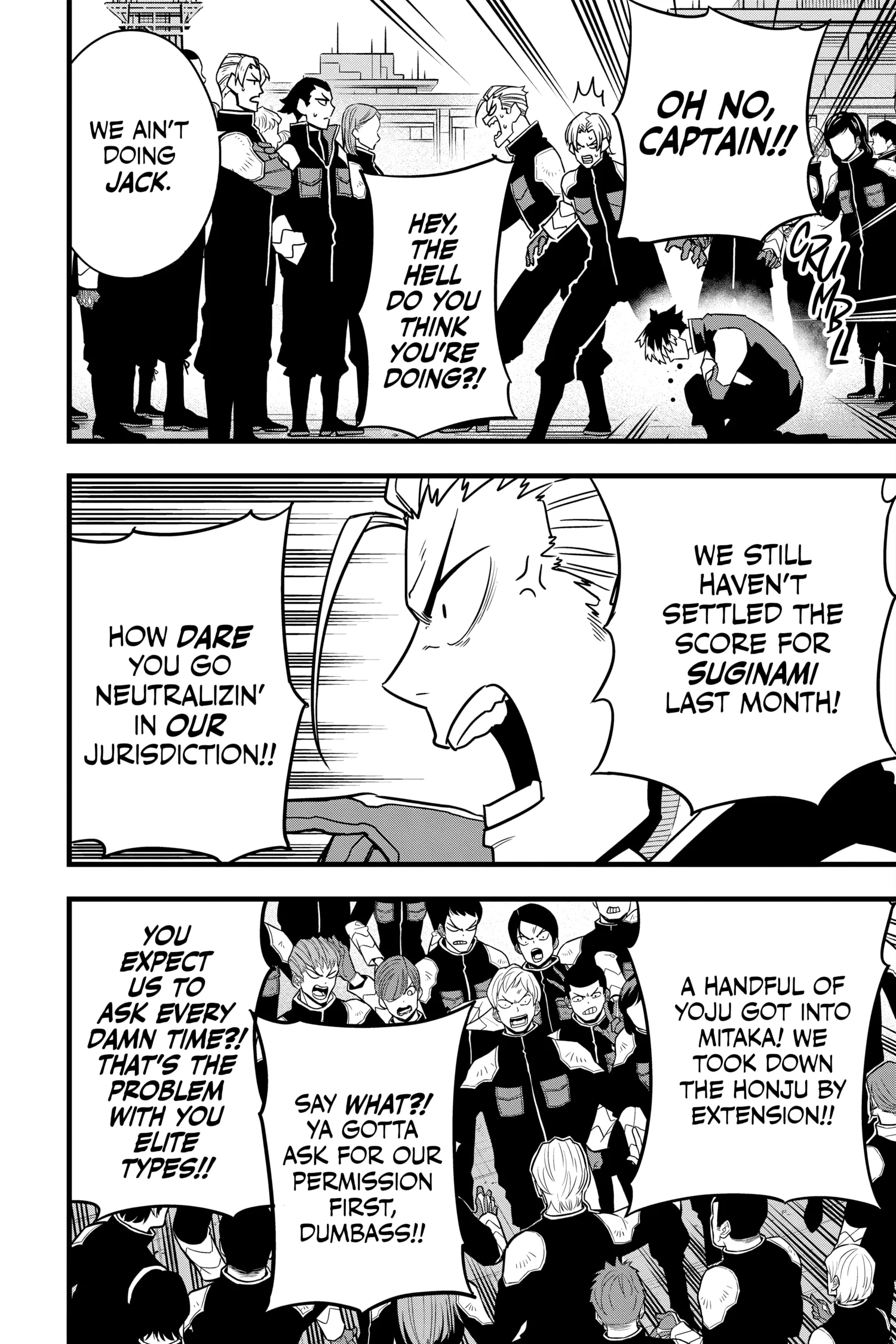 Kaiju No 8 Manga, chapter Vol 7, page 124