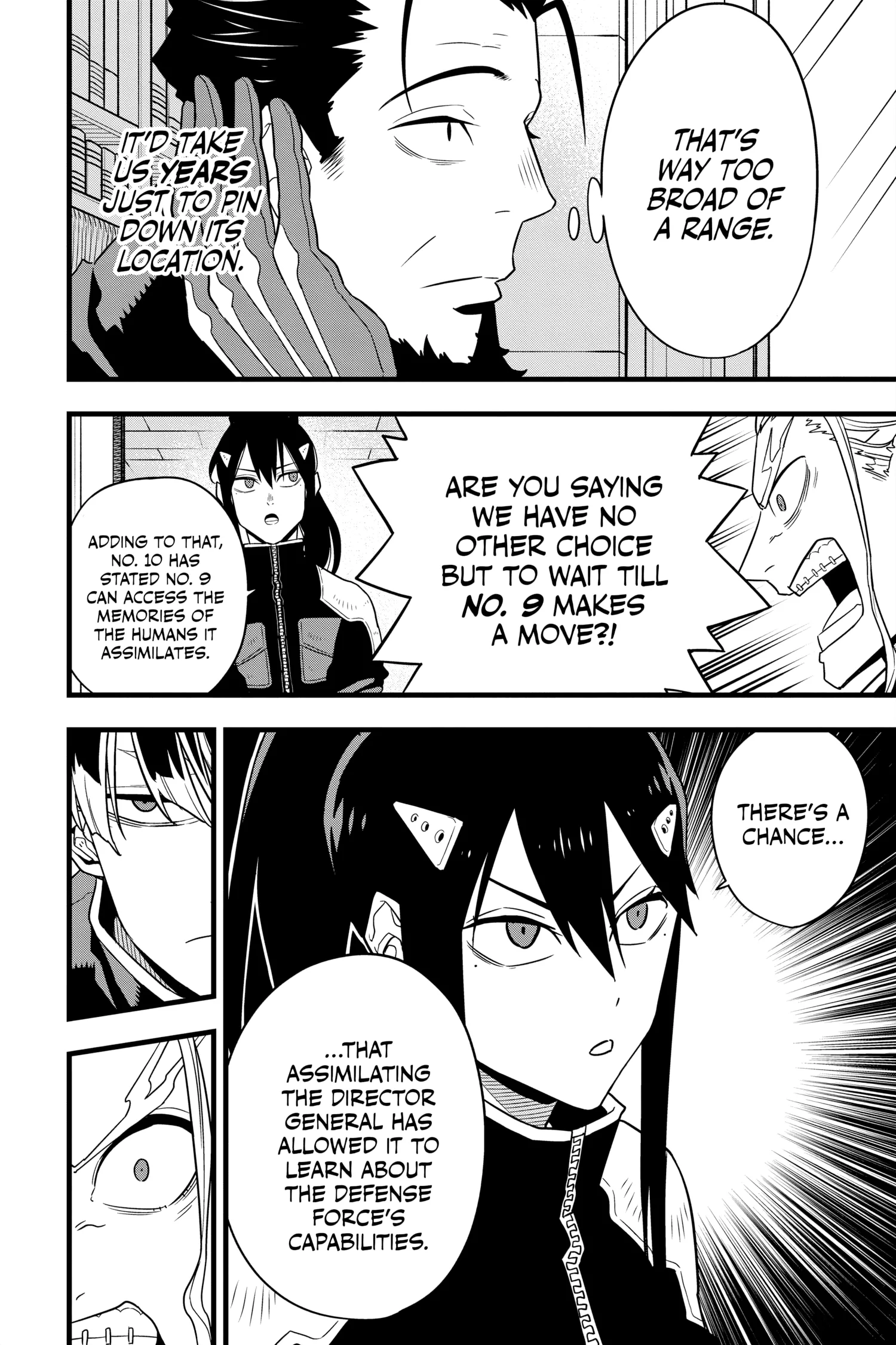 Kaiju No 8 Manga, chapter Vol 7, page 142