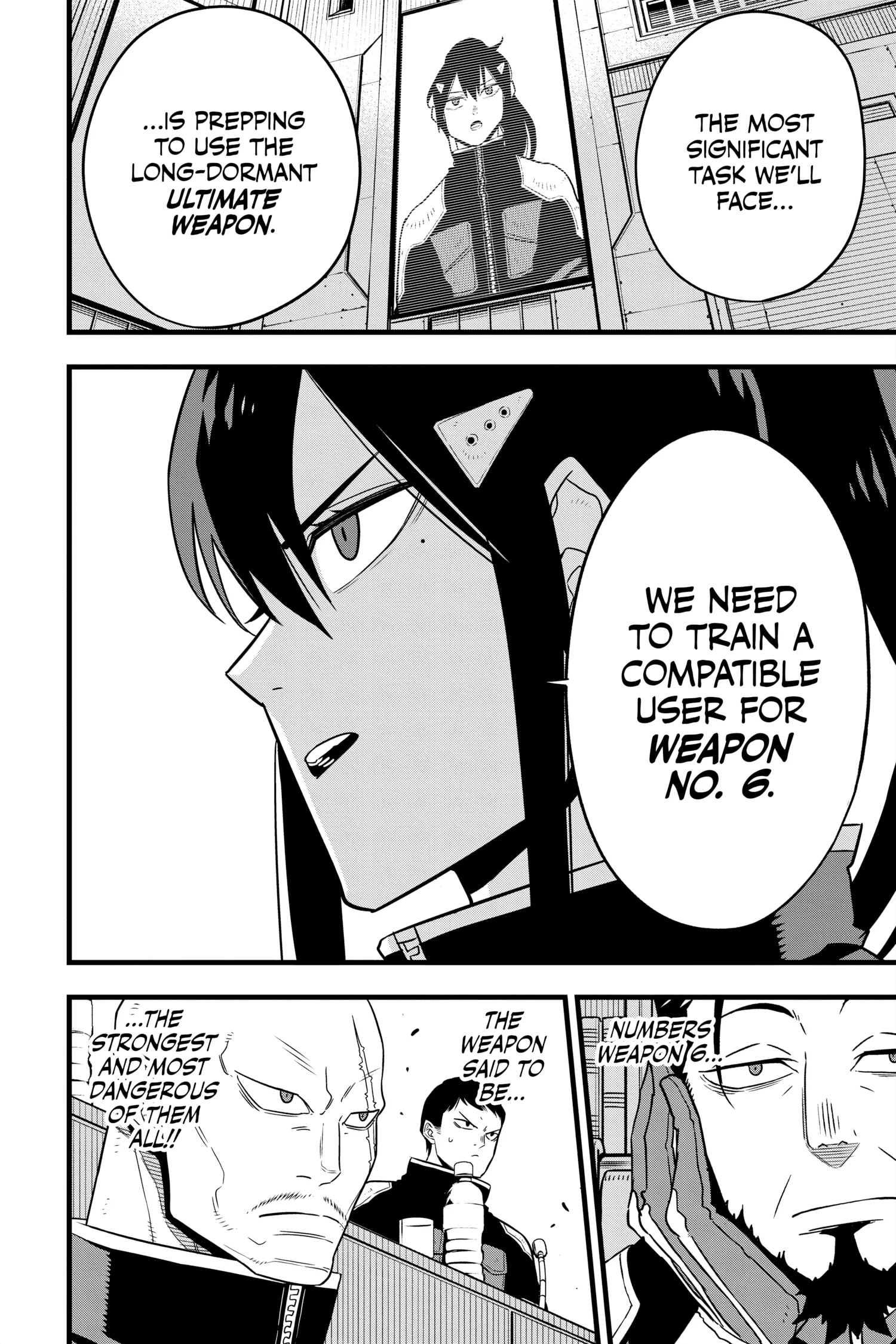 Kaiju No 8 Manga, chapter Vol 7, page 146