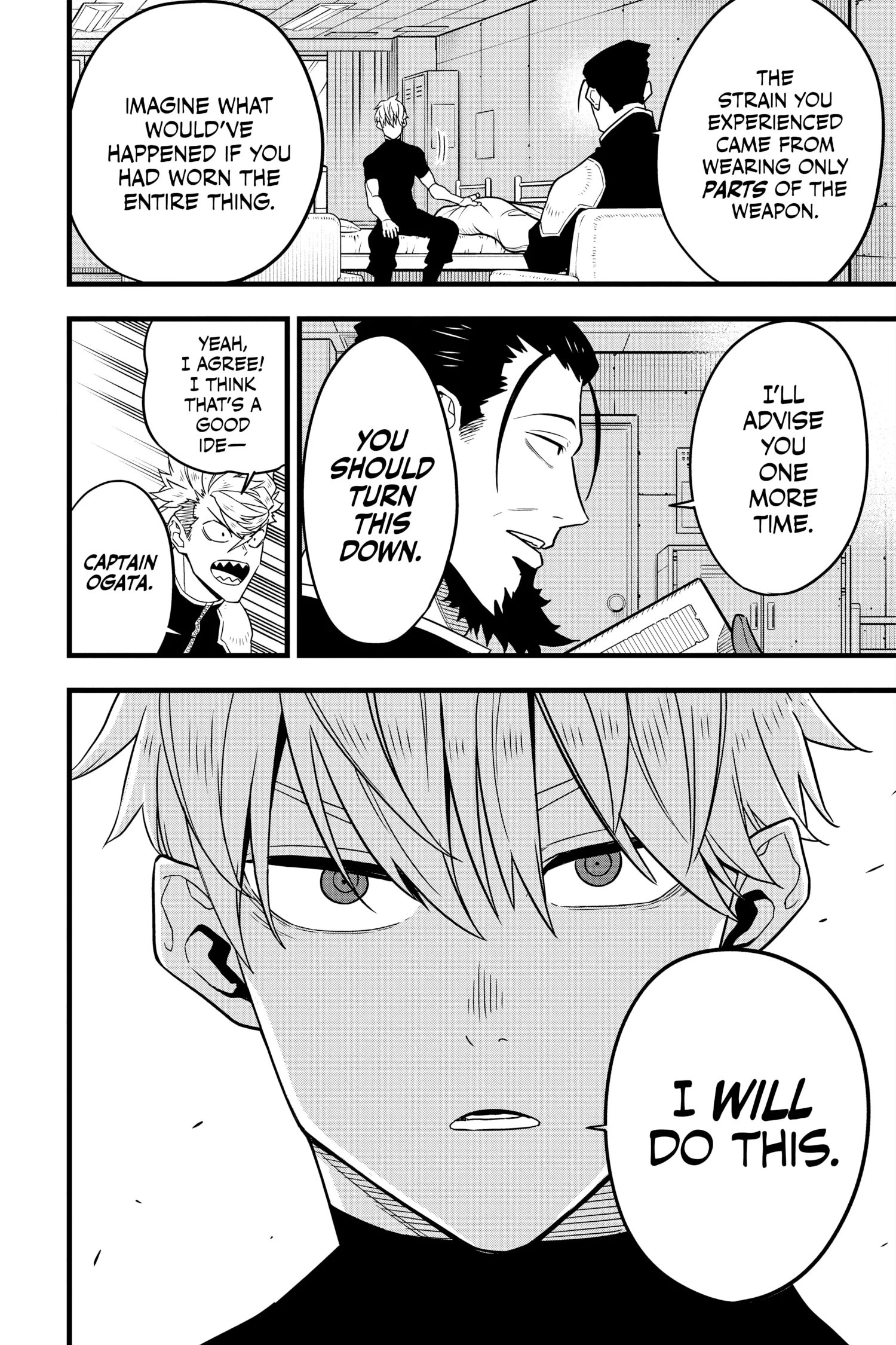 Kaiju No 8 Manga, chapter Vol 7, page 171
