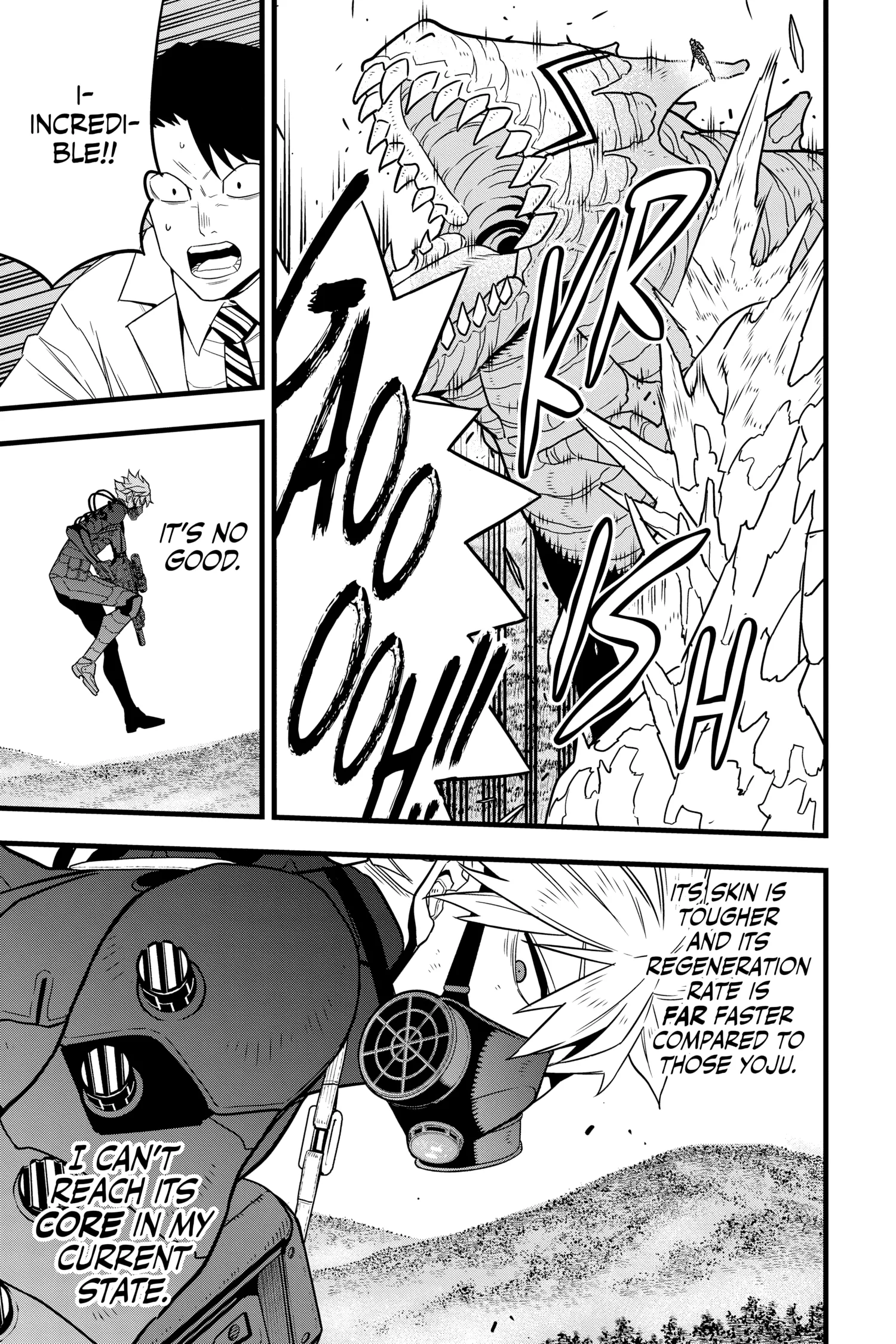 Kaiju No 8 Manga, chapter Vol 8, page 43