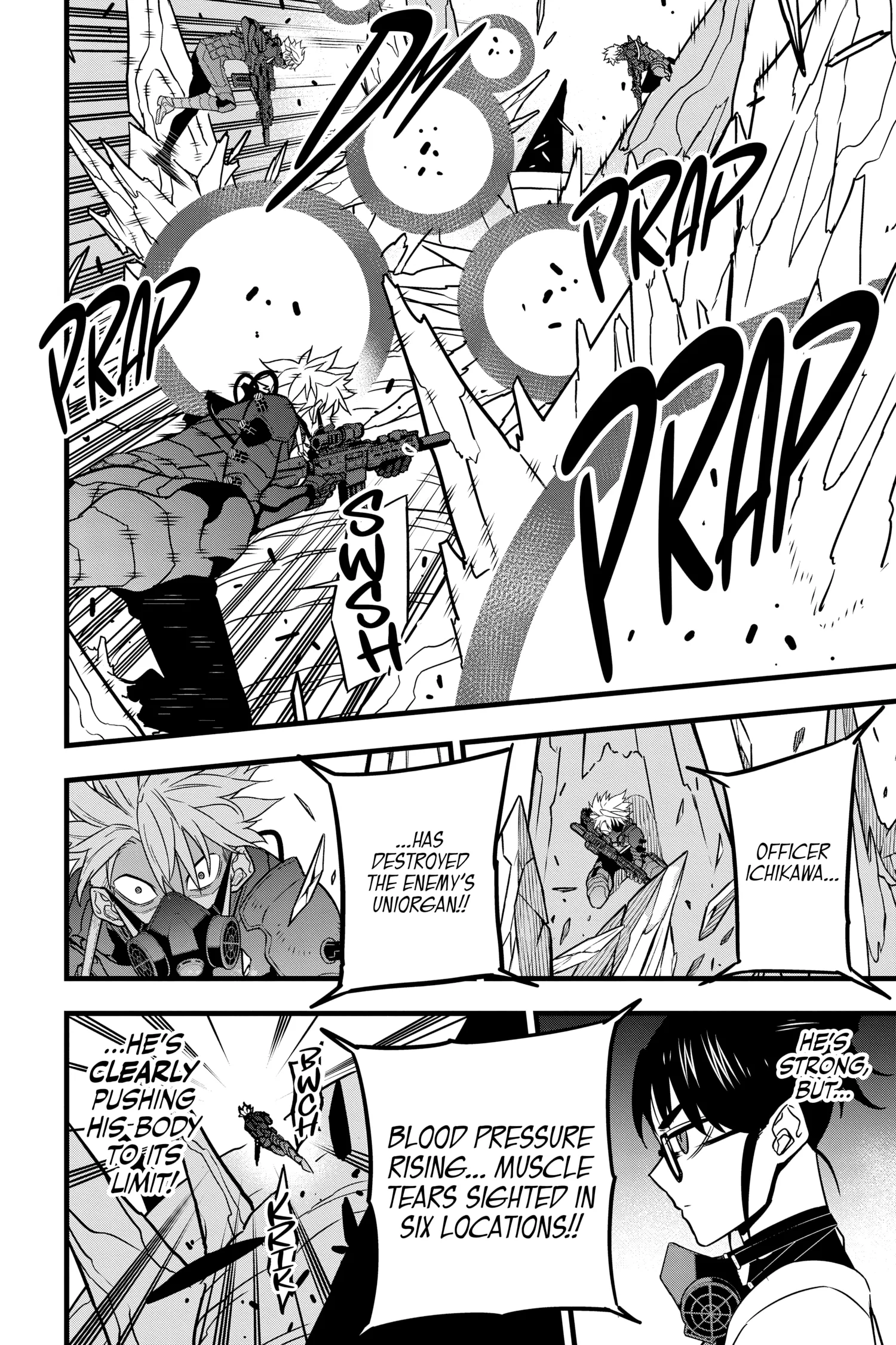 Kaiju No 8 Manga, chapter Vol 8, page 55