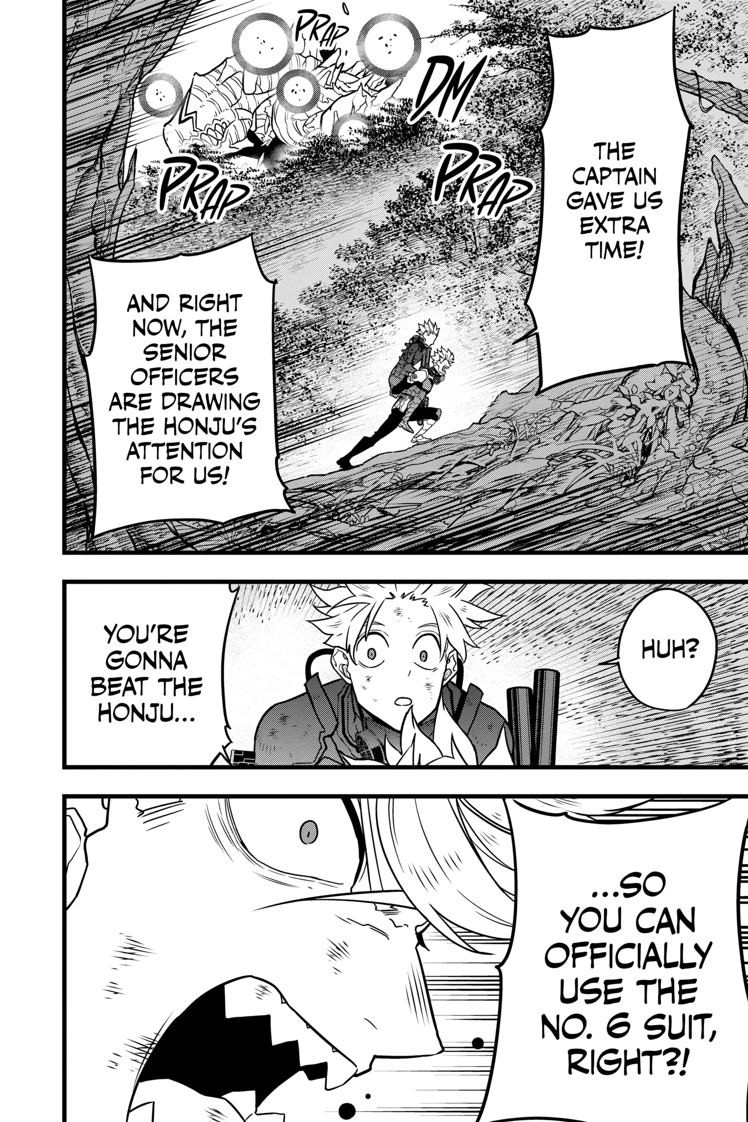 Kaiju No 8 Manga, chapter Vol 8, page 77