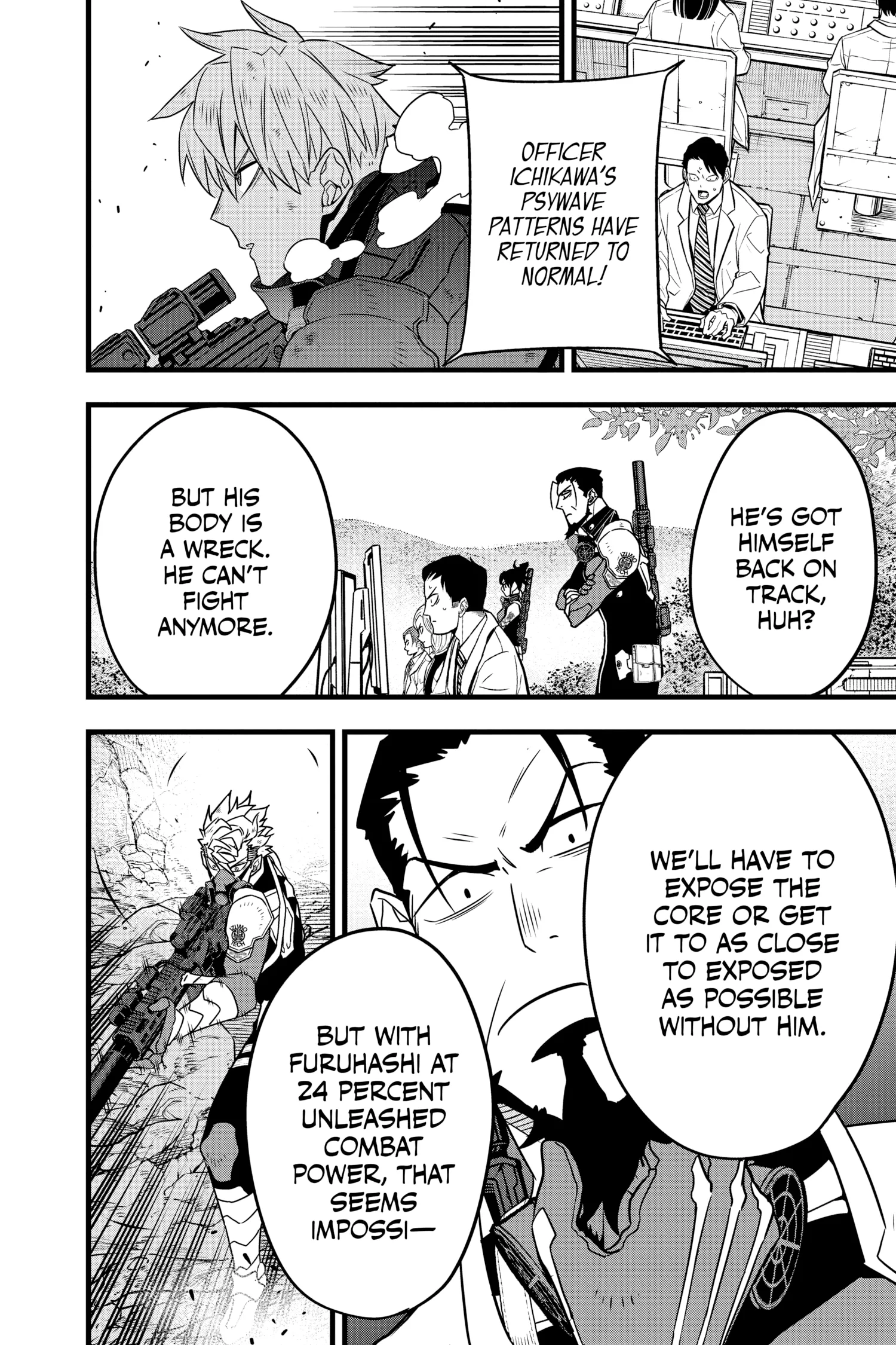 Kaiju No 8 Manga, chapter Vol 8, page 83