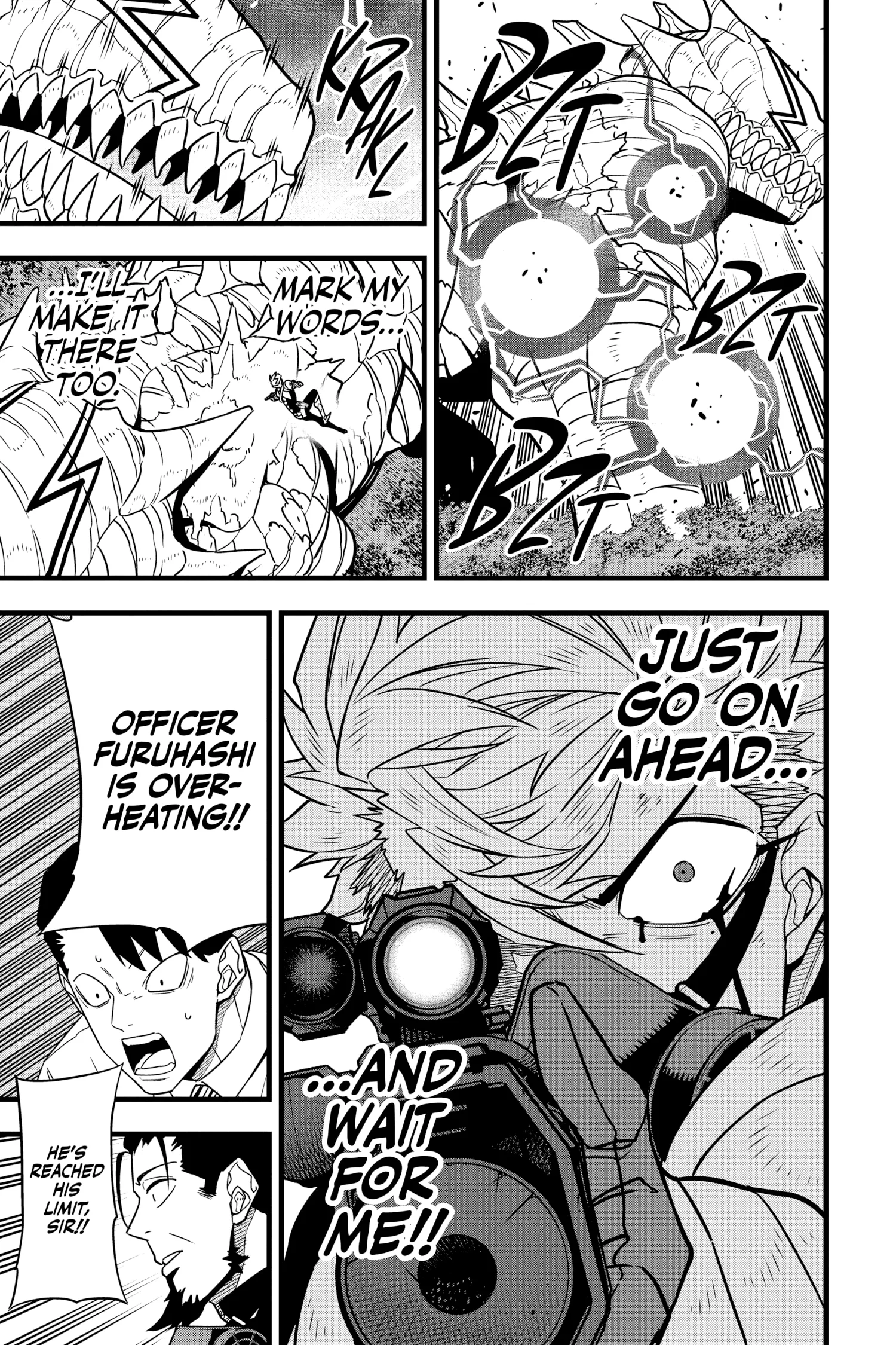 Kaiju No 8 Manga, chapter Vol 8, page 92