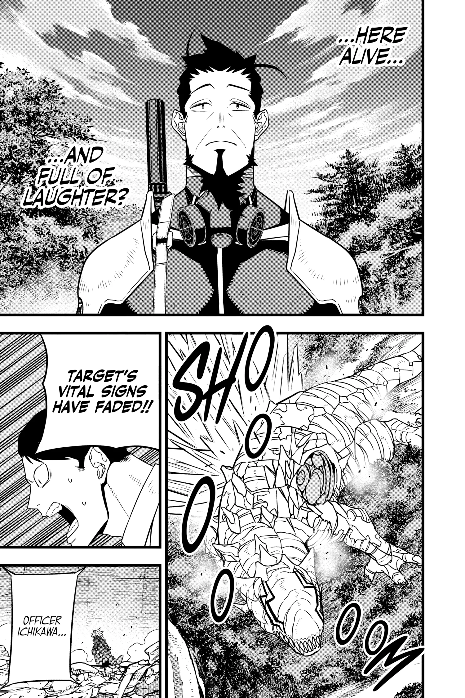 Kaiju No 8 Manga, chapter Vol 8, page 103