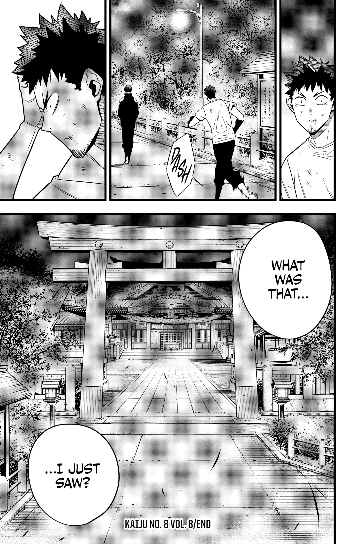 Kaiju No 8 Manga, chapter Vol 8, page 169