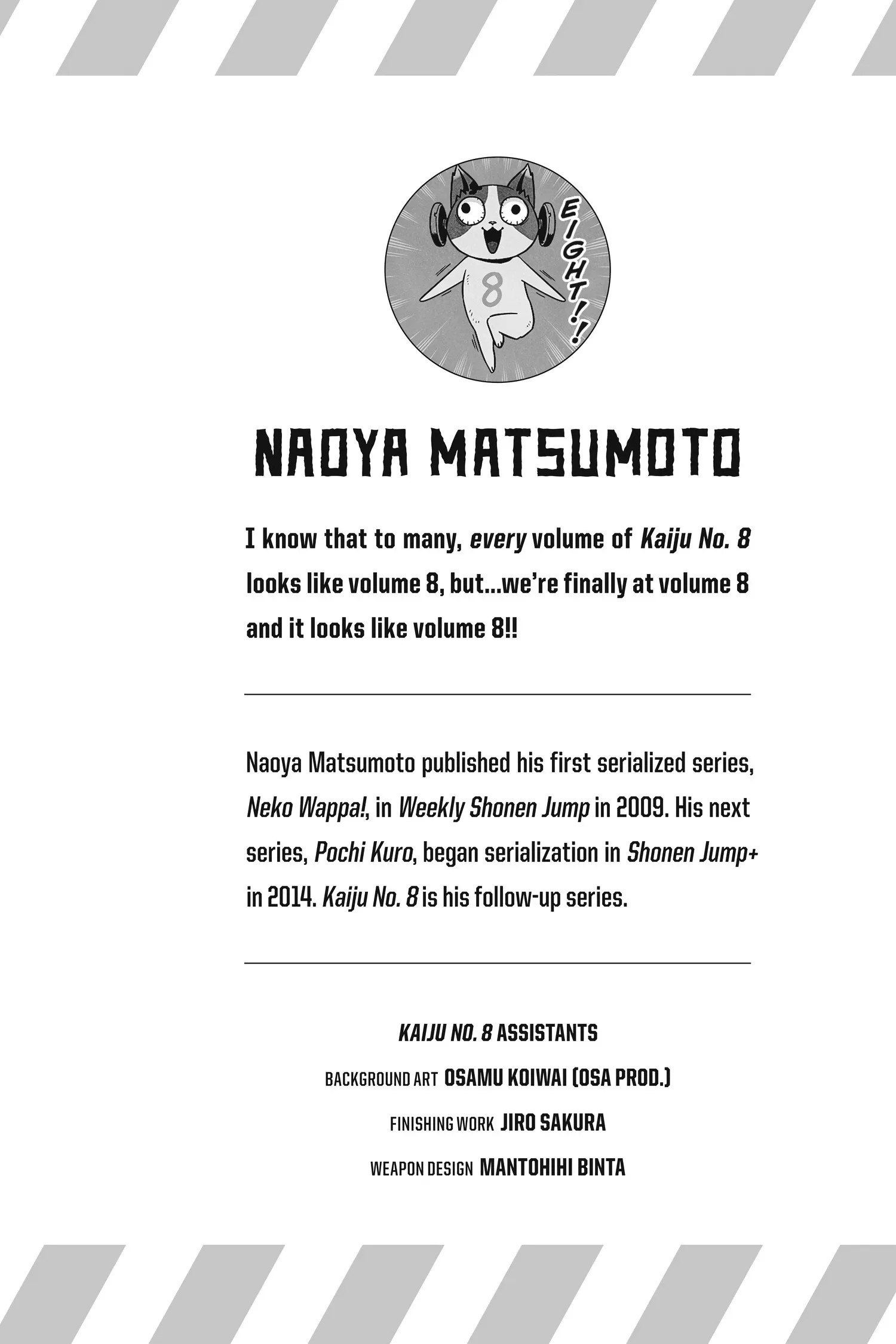 Kaiju No 8 Manga, chapter Vol 8, page 172