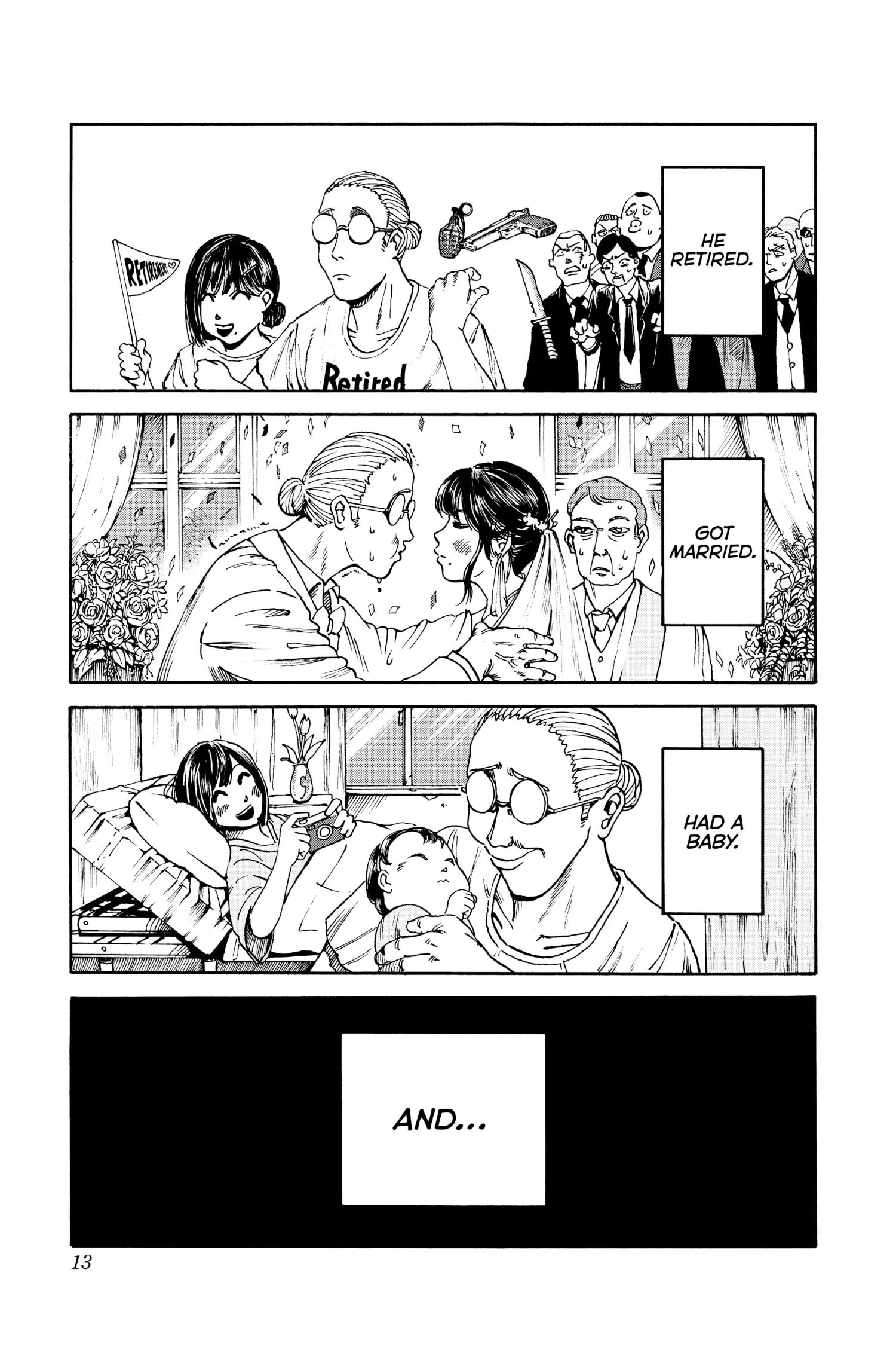 Sakamoto Days Manga Online, chapter Vol 1, page 13