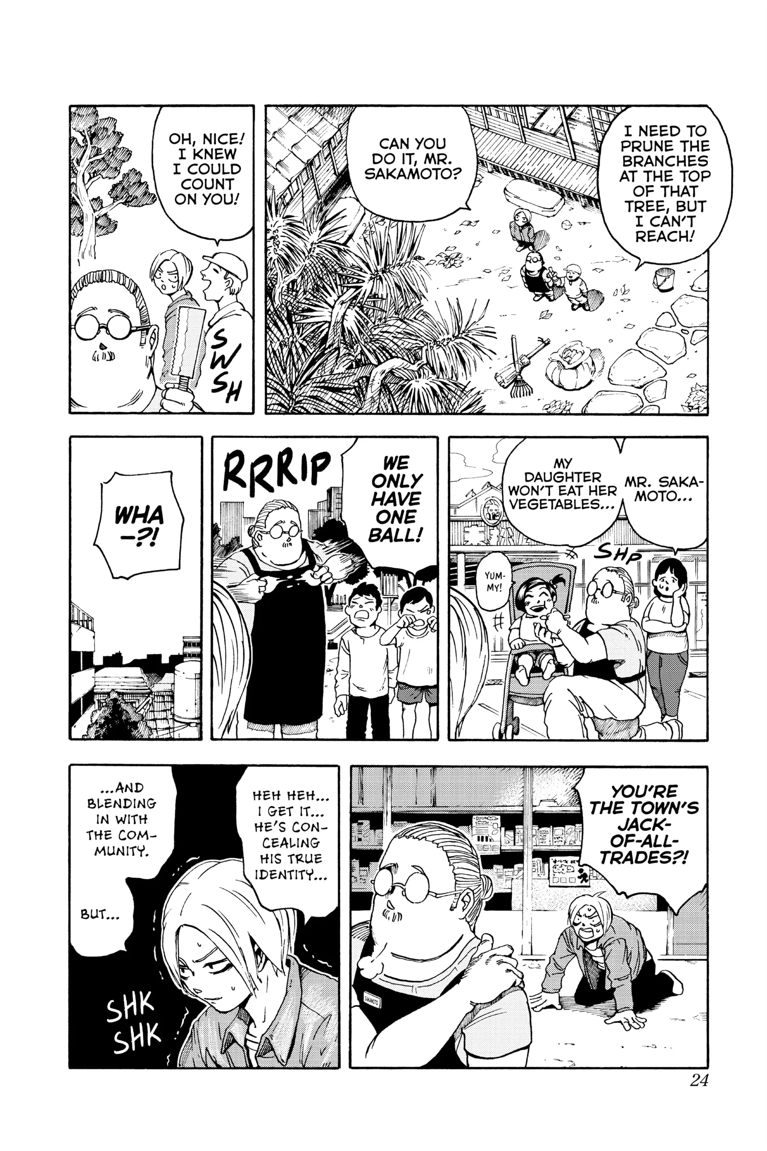 Sakamoto Days Manga Online, chapter Vol 1, page 24
