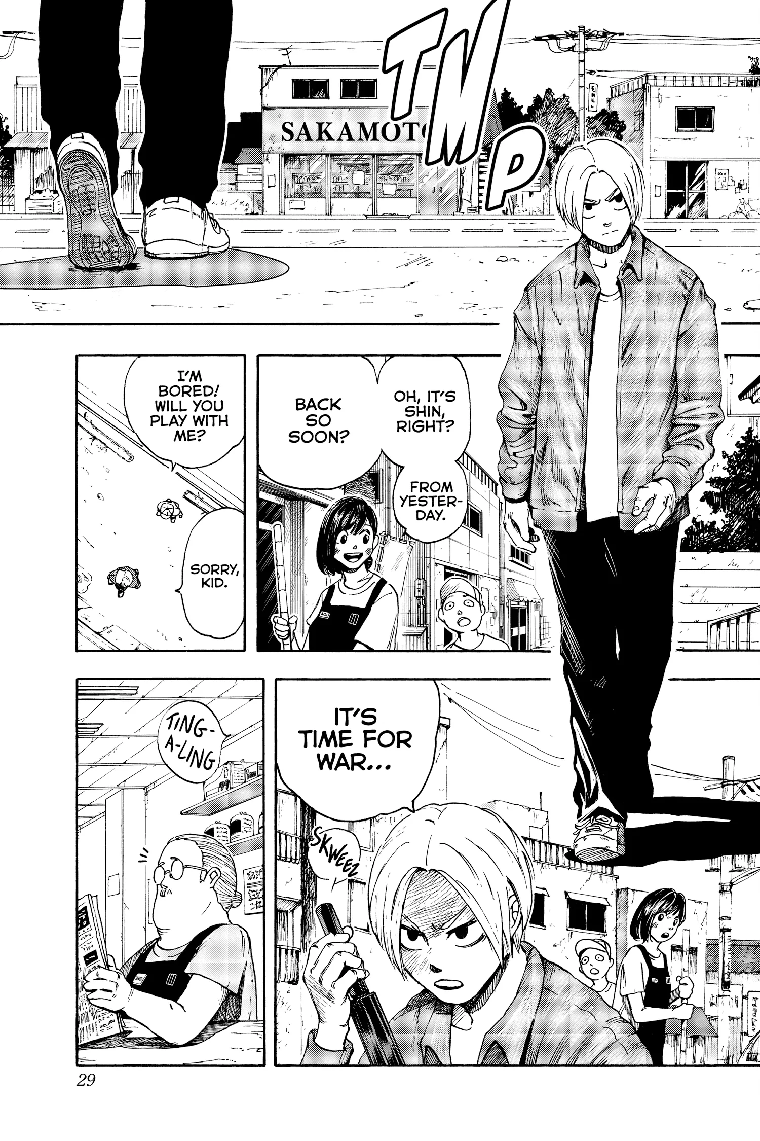 Sakamoto Days Manga Online, chapter Vol 1, page 29