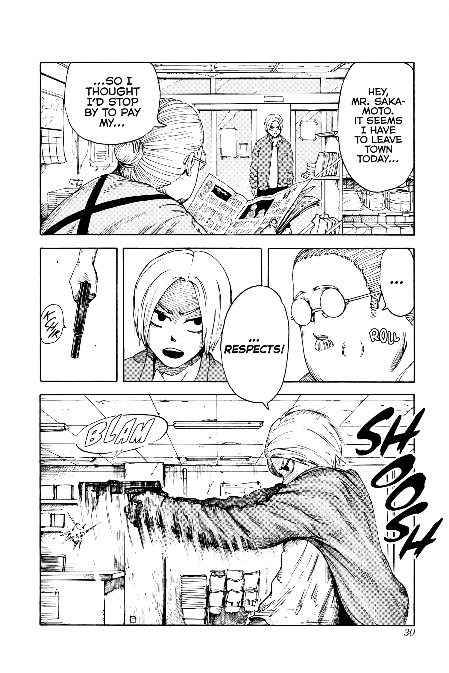Sakamoto Days Manga Online, chapter Vol 1, page 30