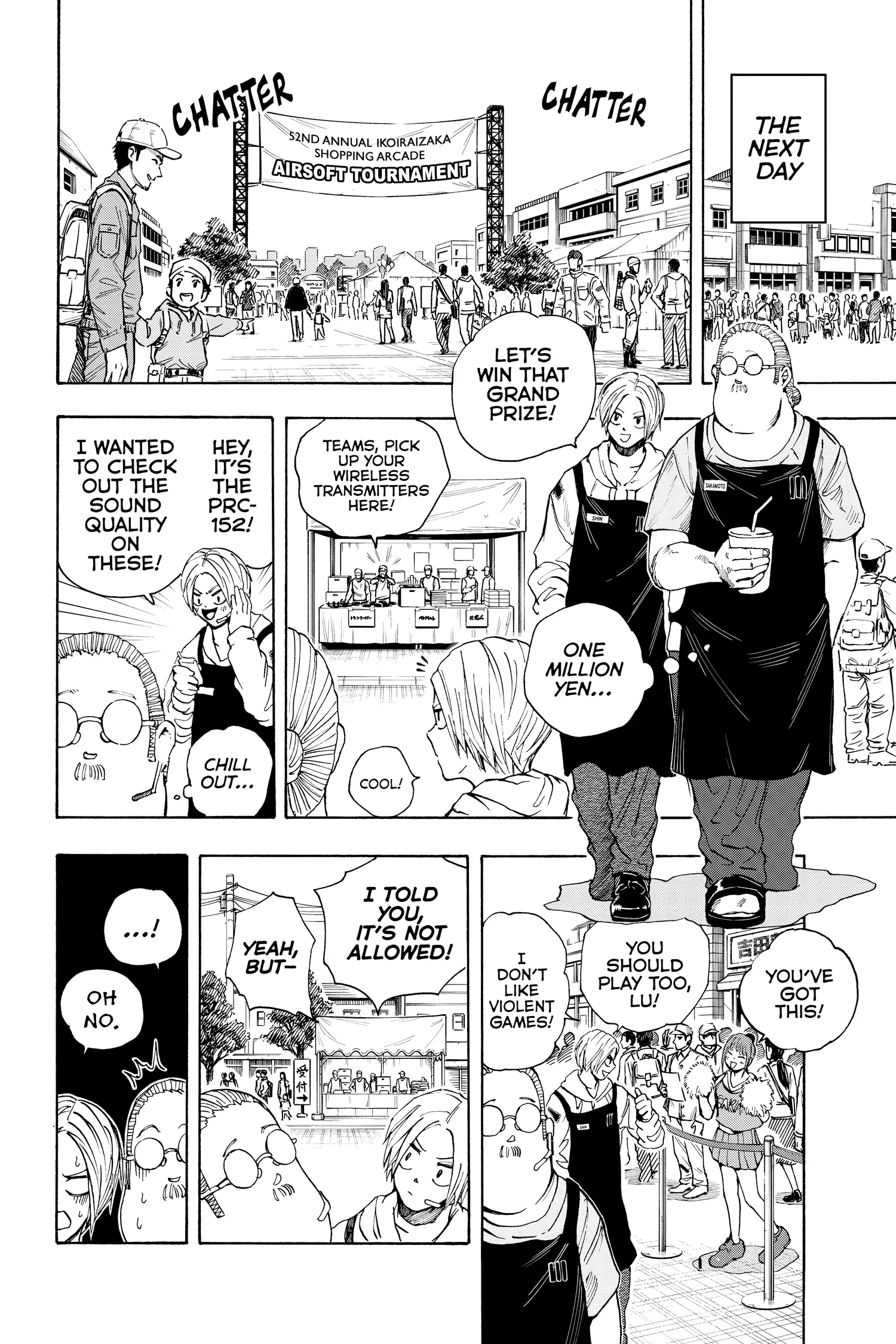 Sakamoto Days Manga Online, chapter Vol 3, page 14
