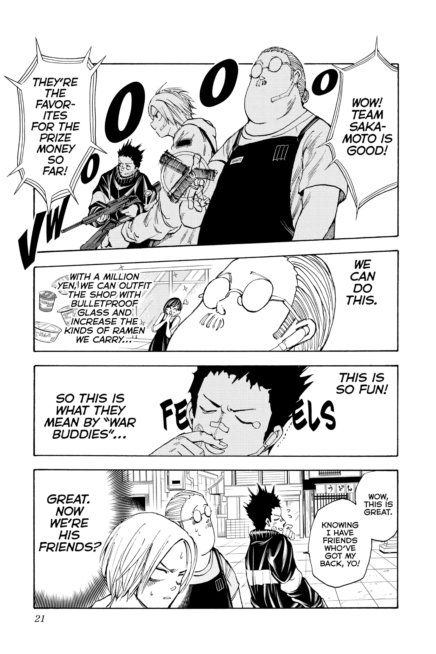 Sakamoto Days Manga Online, chapter Vol 3, page 21