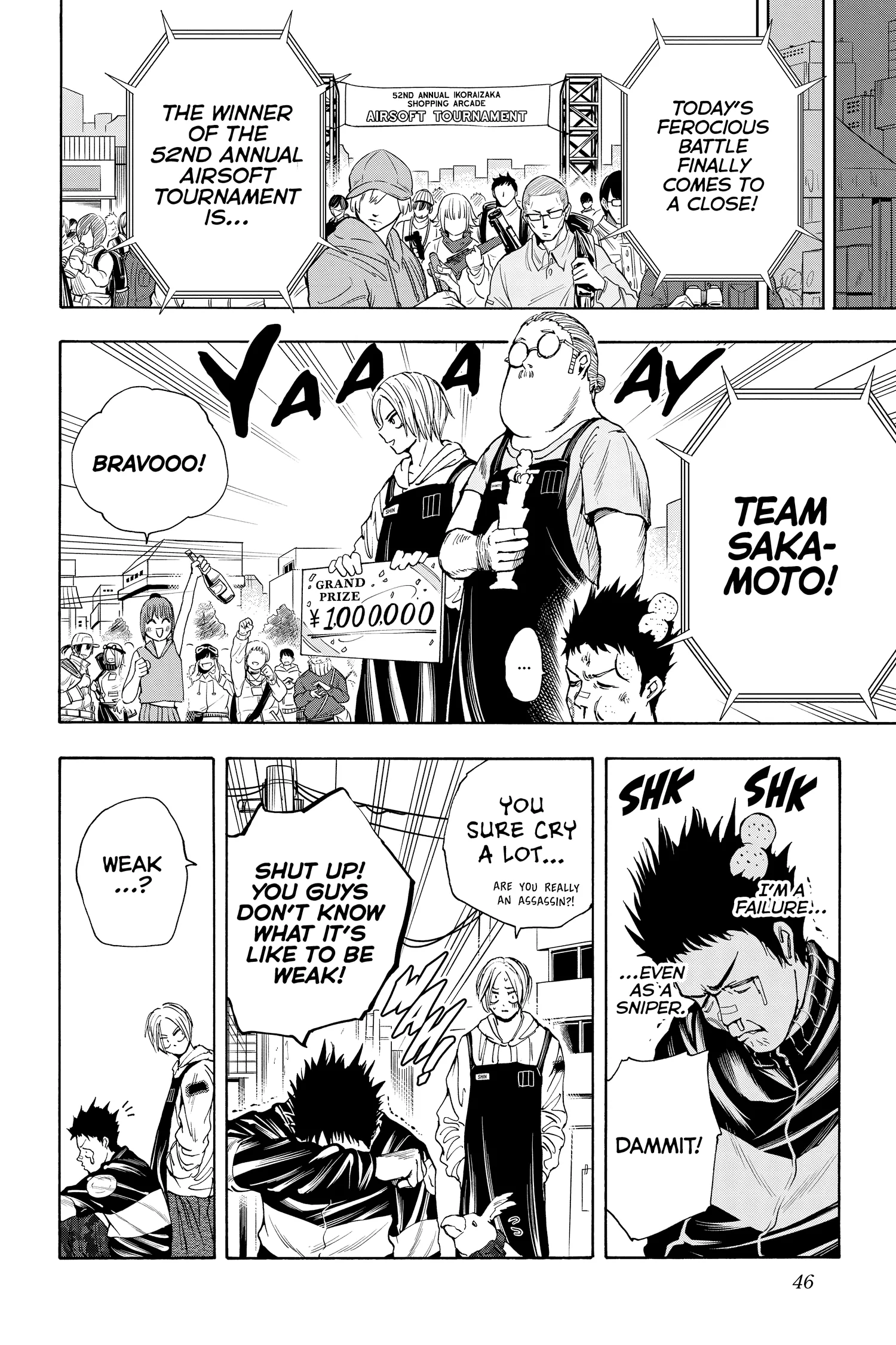 Sakamoto Days Manga Online, chapter Vol 3, page 44