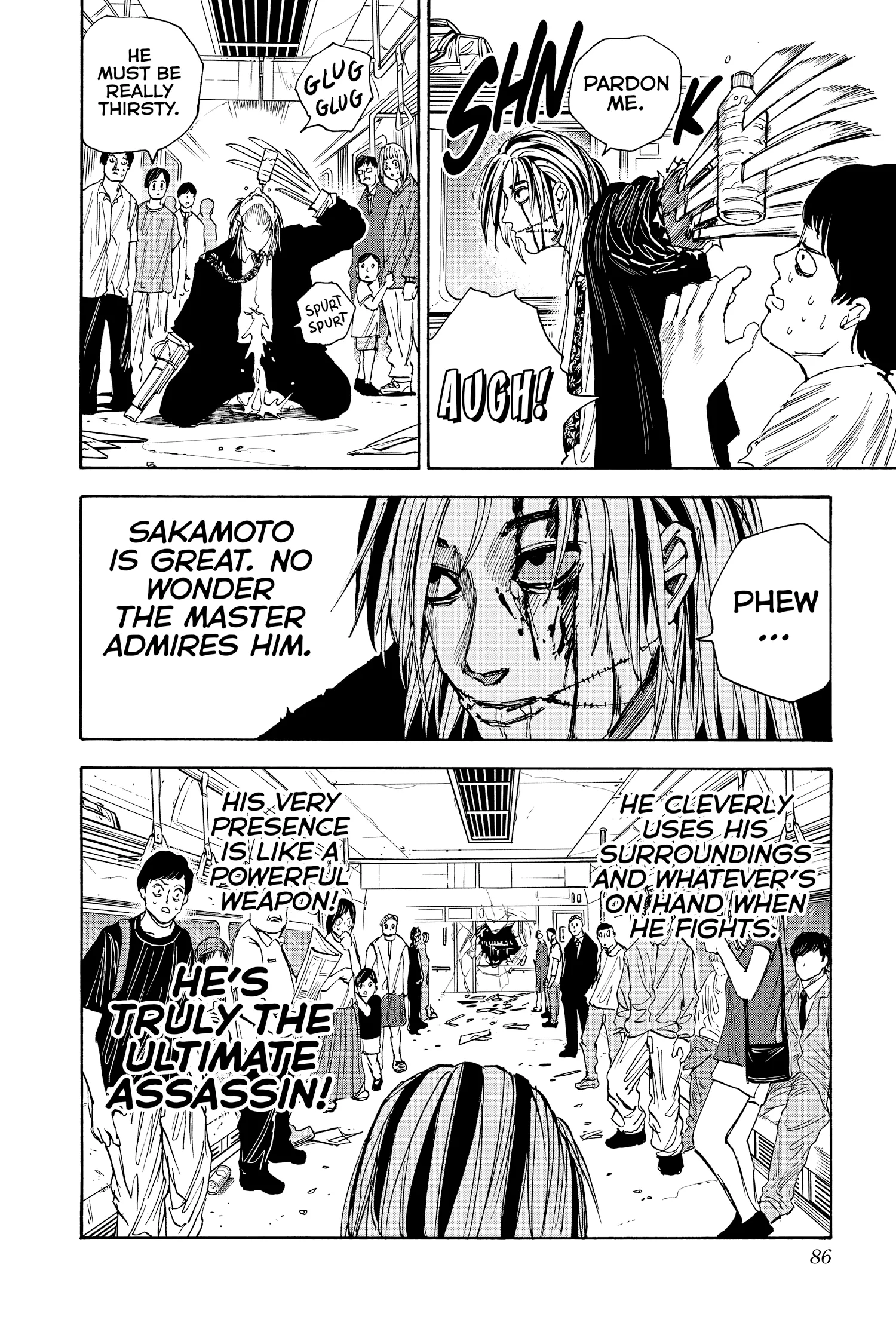Sakamoto Days Manga Online, chapter Vol 4, page 79