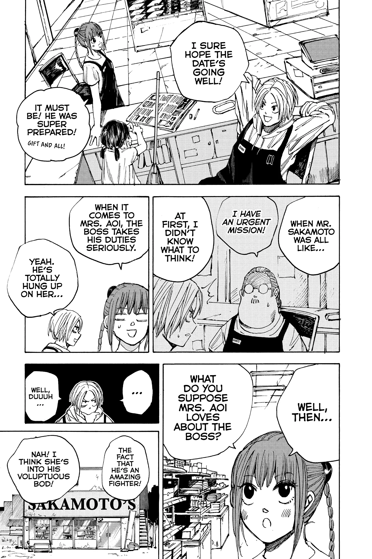Sakamoto Days Manga Online, chapter Vol 4, page 145