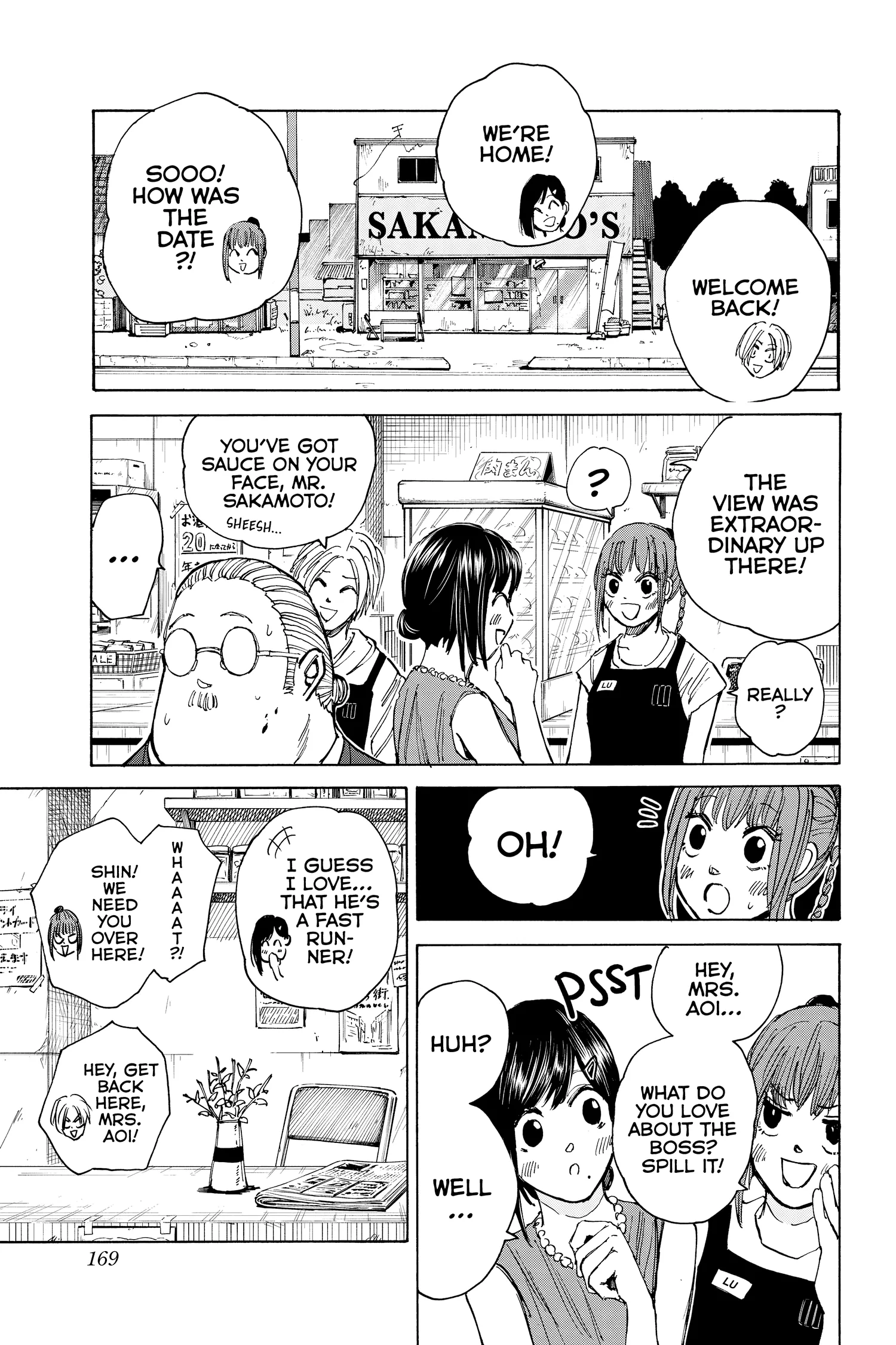 Sakamoto Days Manga Online, chapter Vol 4, page 160