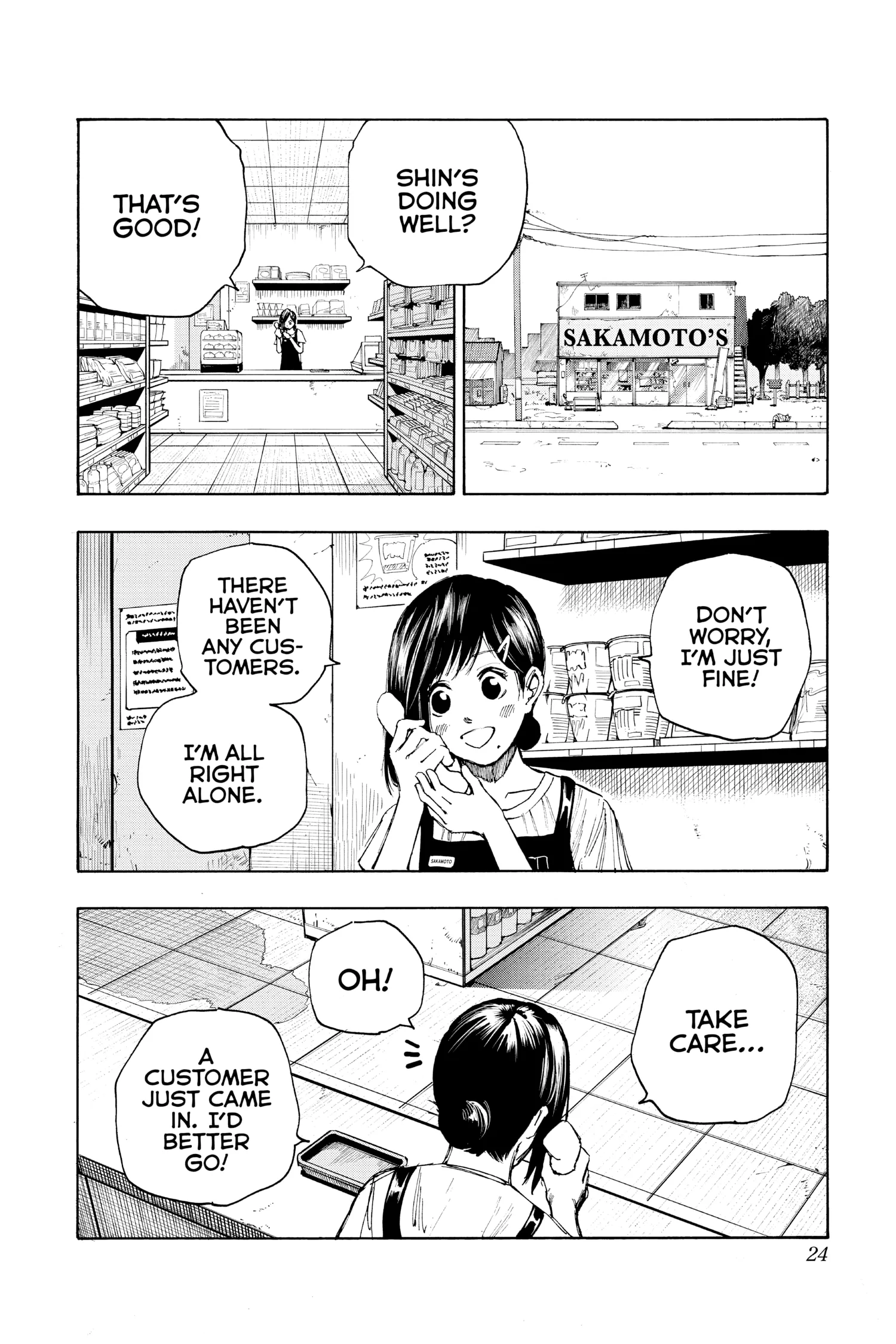 Sakamoto Days Manga Online, chapter Vol 6, page 24
