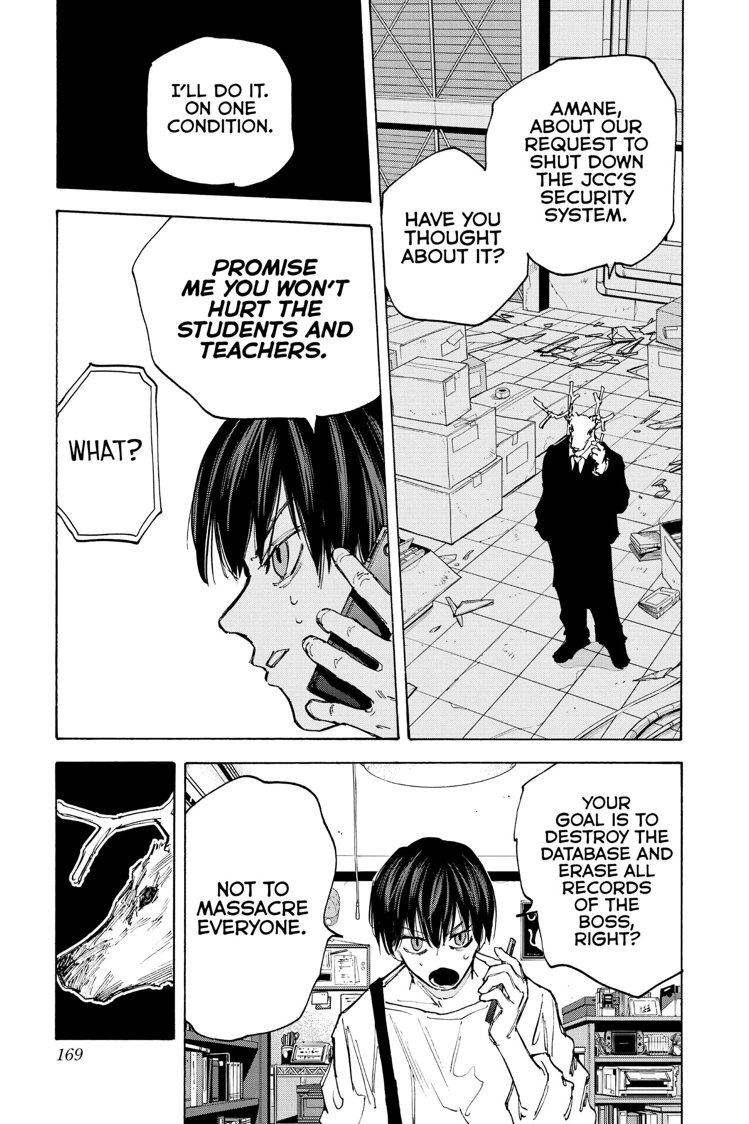 Sakamoto Days Manga Online, chapter Vol 10, page 164