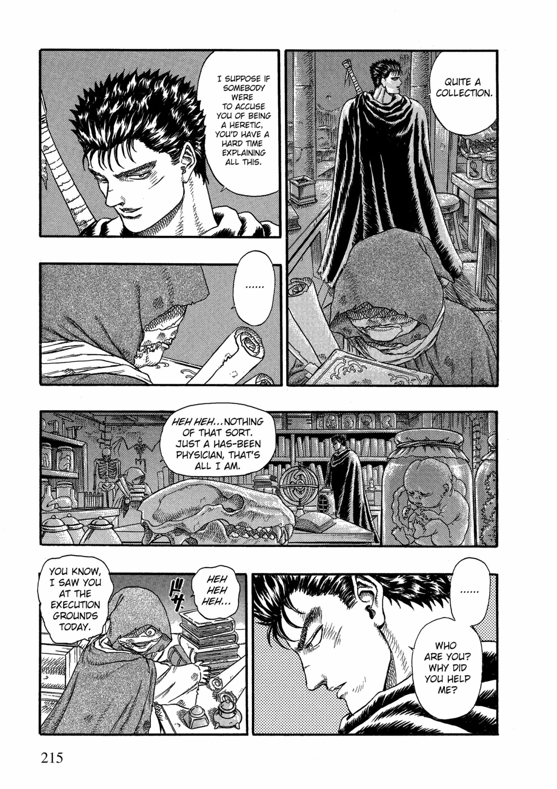 Berserk Manga, chapter Vol 1, page 208