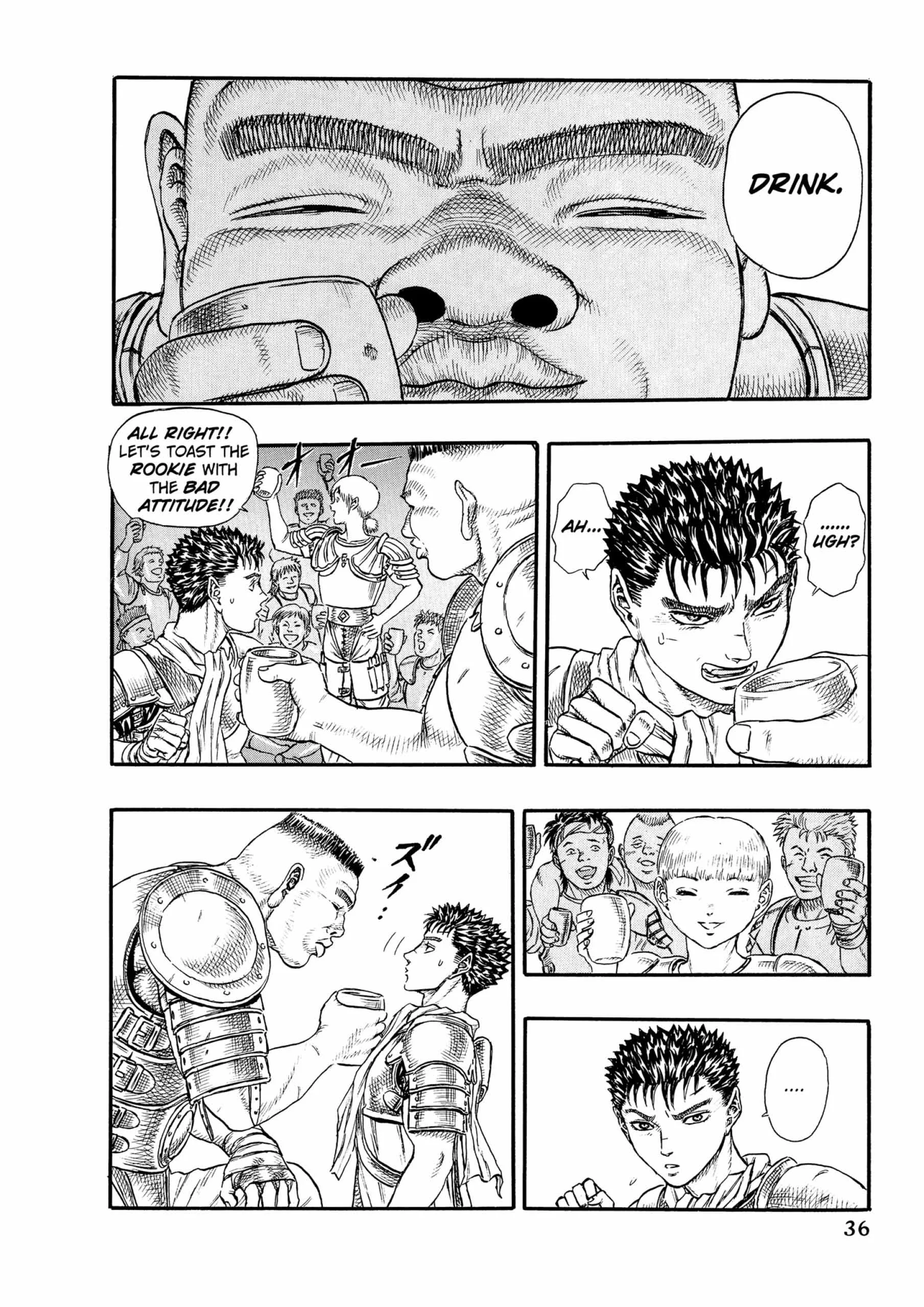 Berserk Manga, chapter Vol 5, page 37
