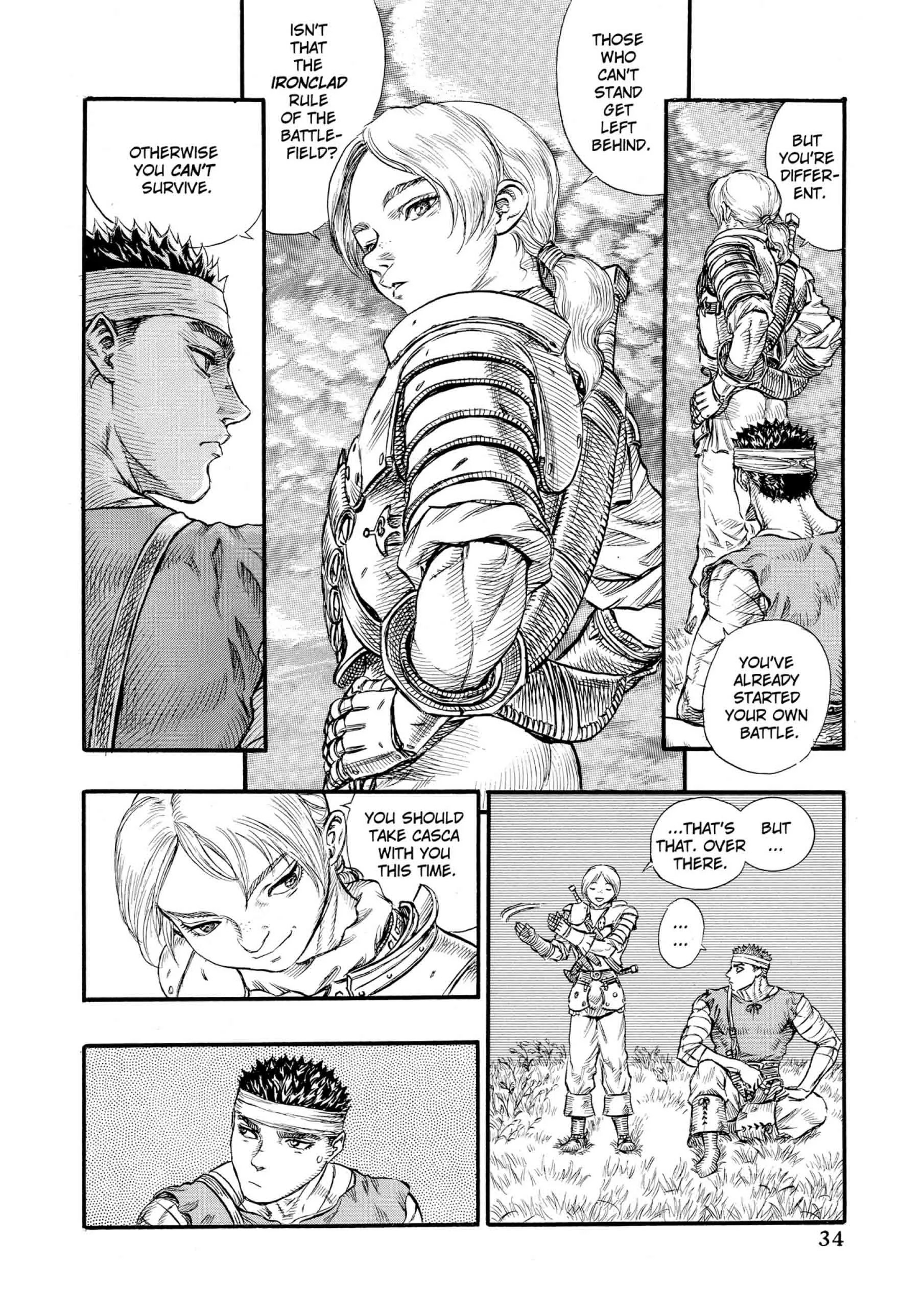 Berserk Manga, chapter Vol 12, page 35