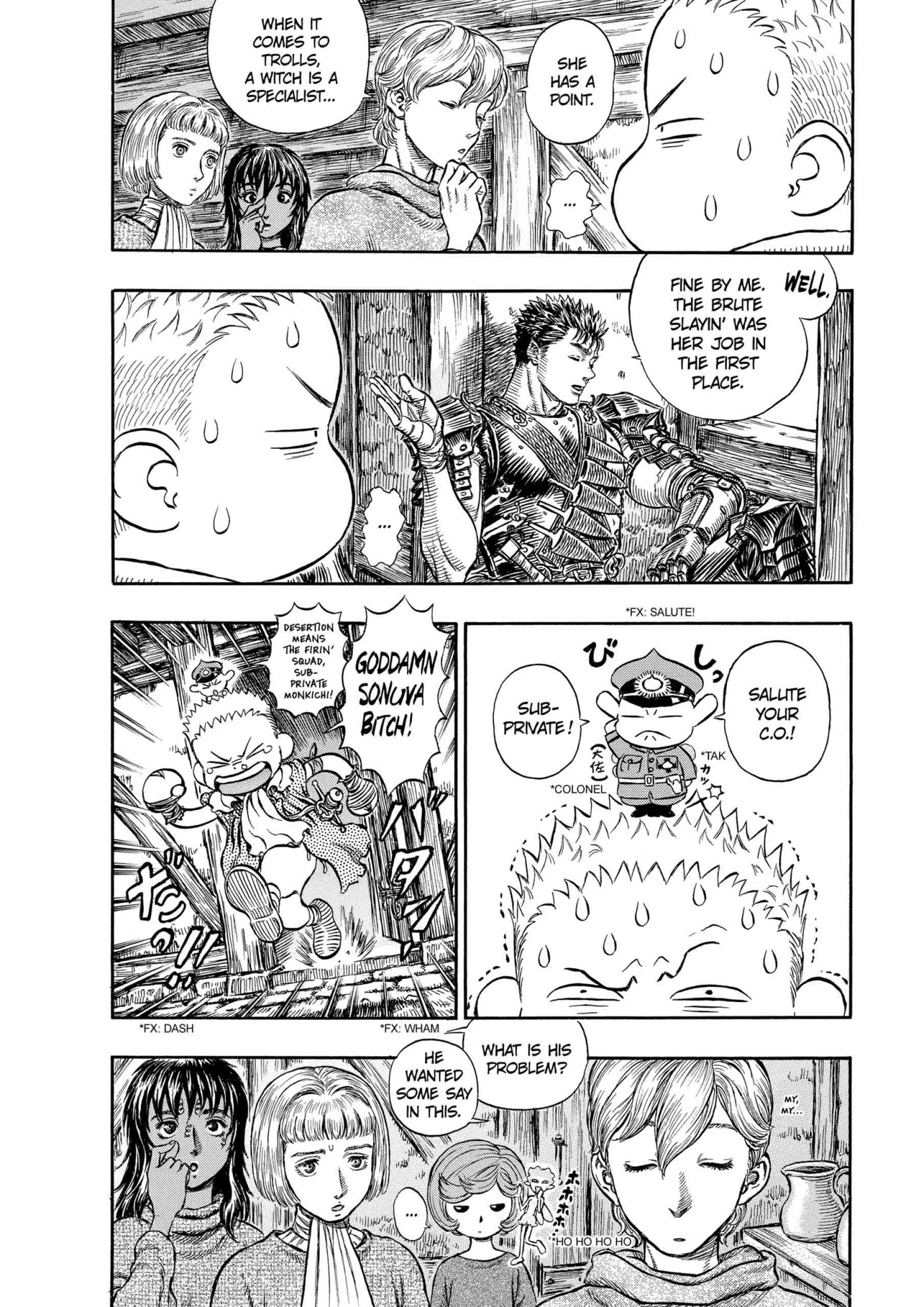 Berserk Manga, chapter Vol 24, page 166