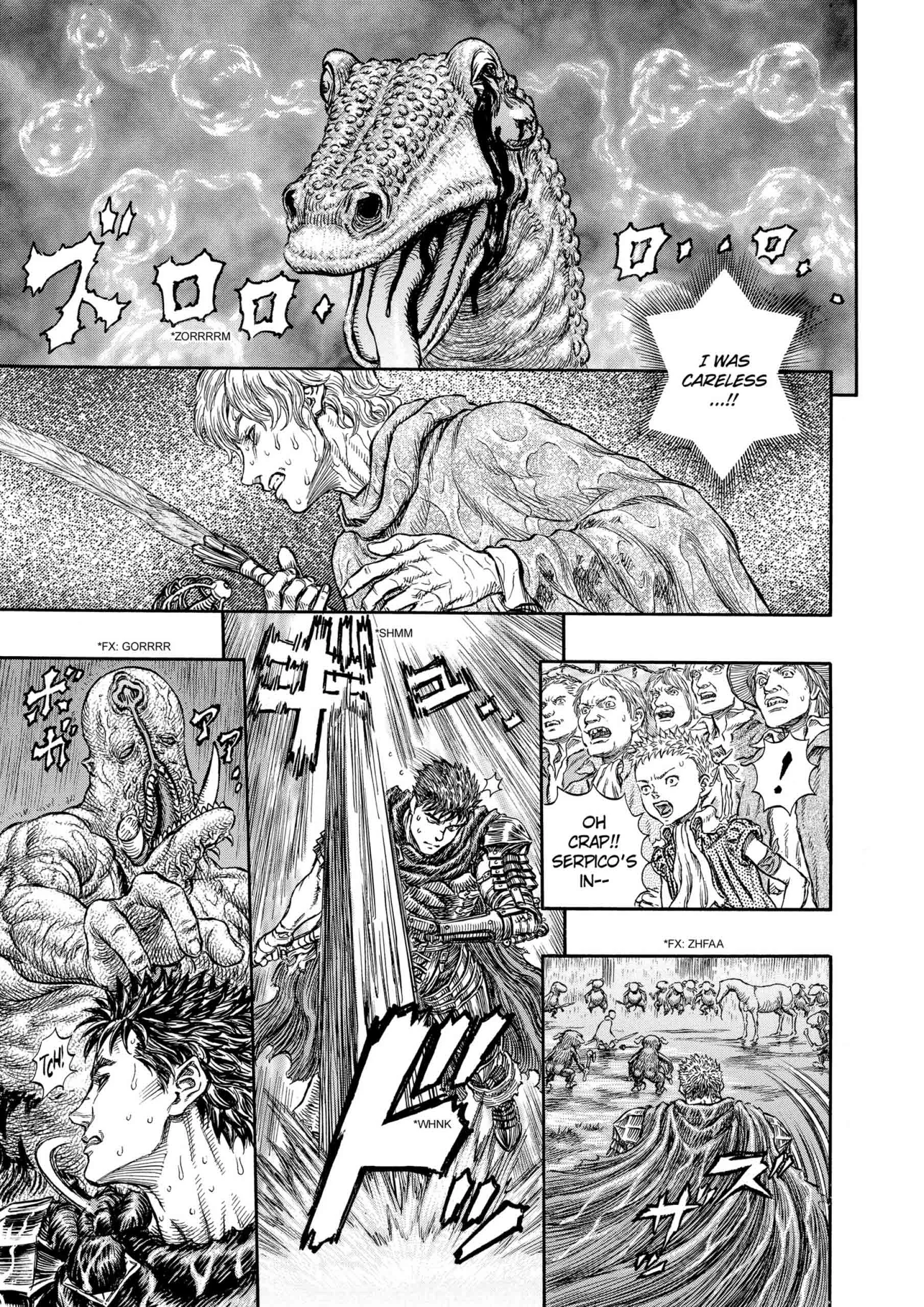 Berserk Manga, chapter Vol 25, page 131