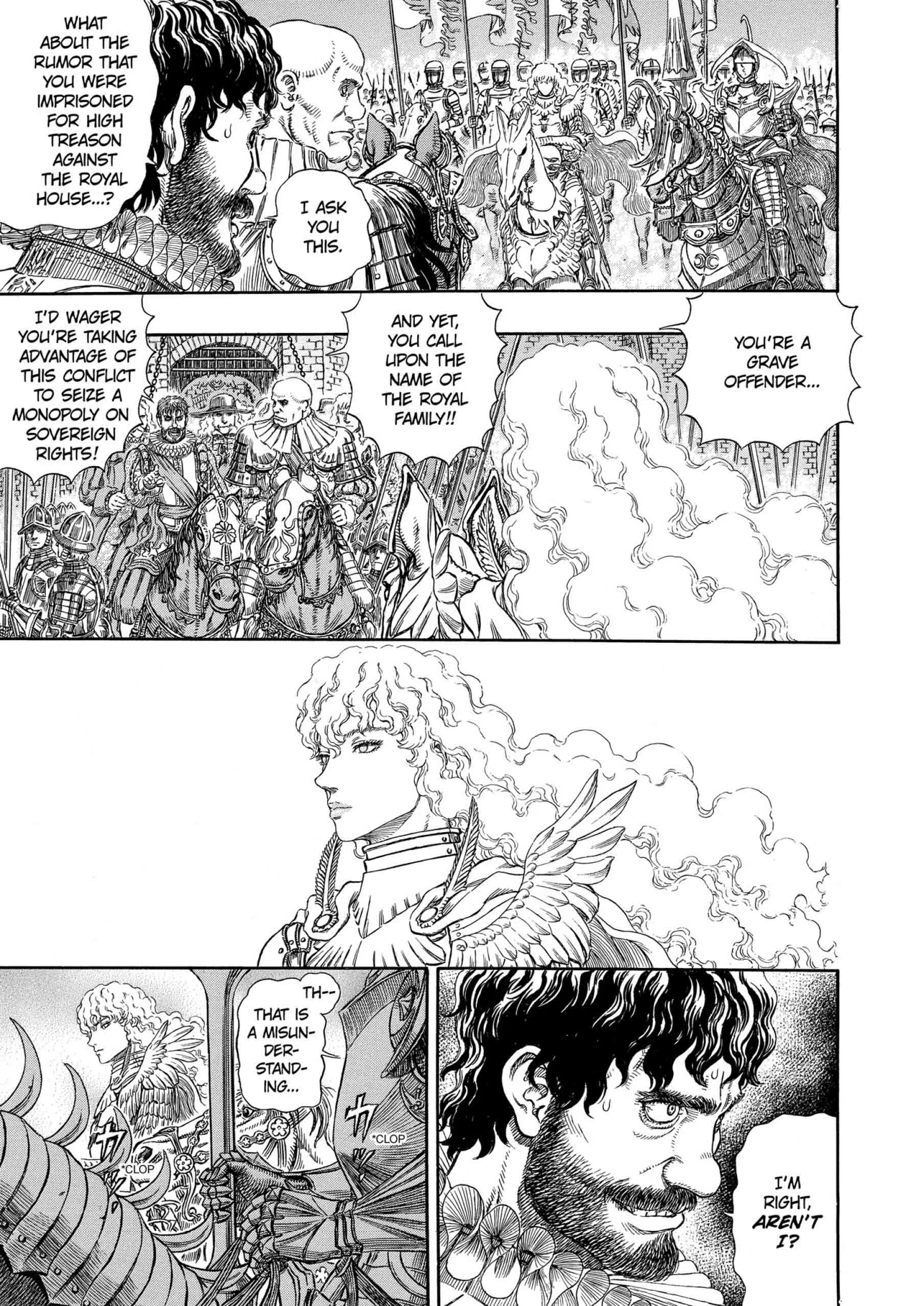Berserk Manga, chapter Vol 32, page 157