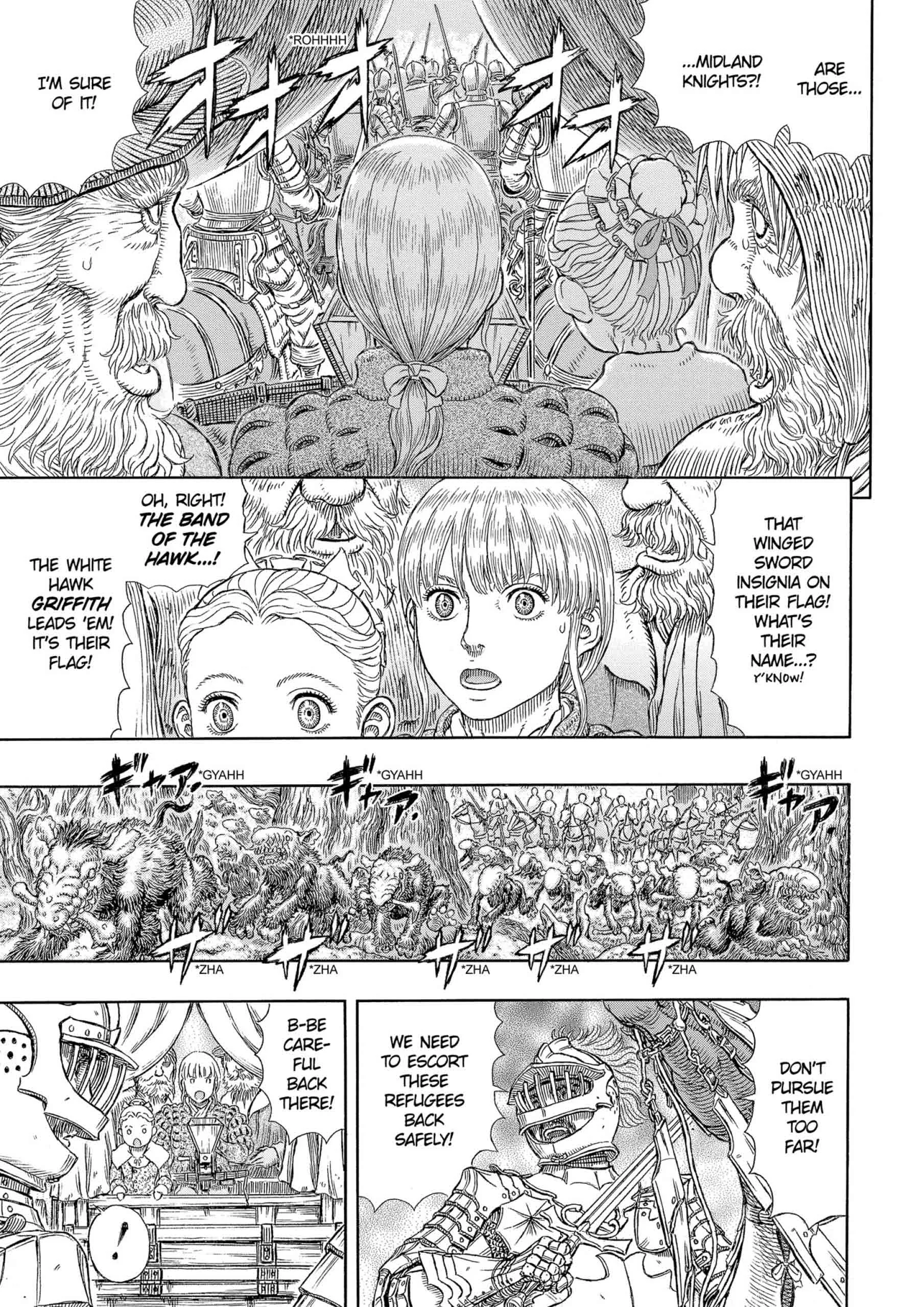 Berserk Manga, chapter Vol 37, page 182