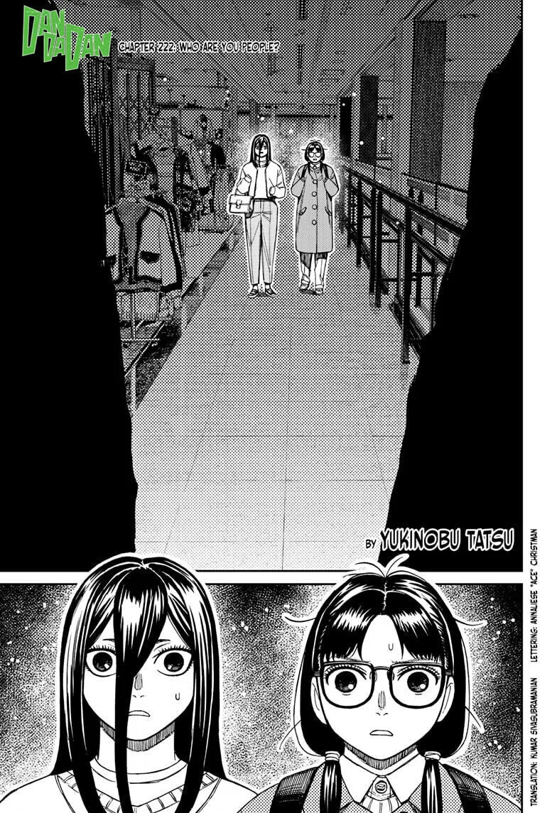 Dandadan Manga, chapter 222, page 1