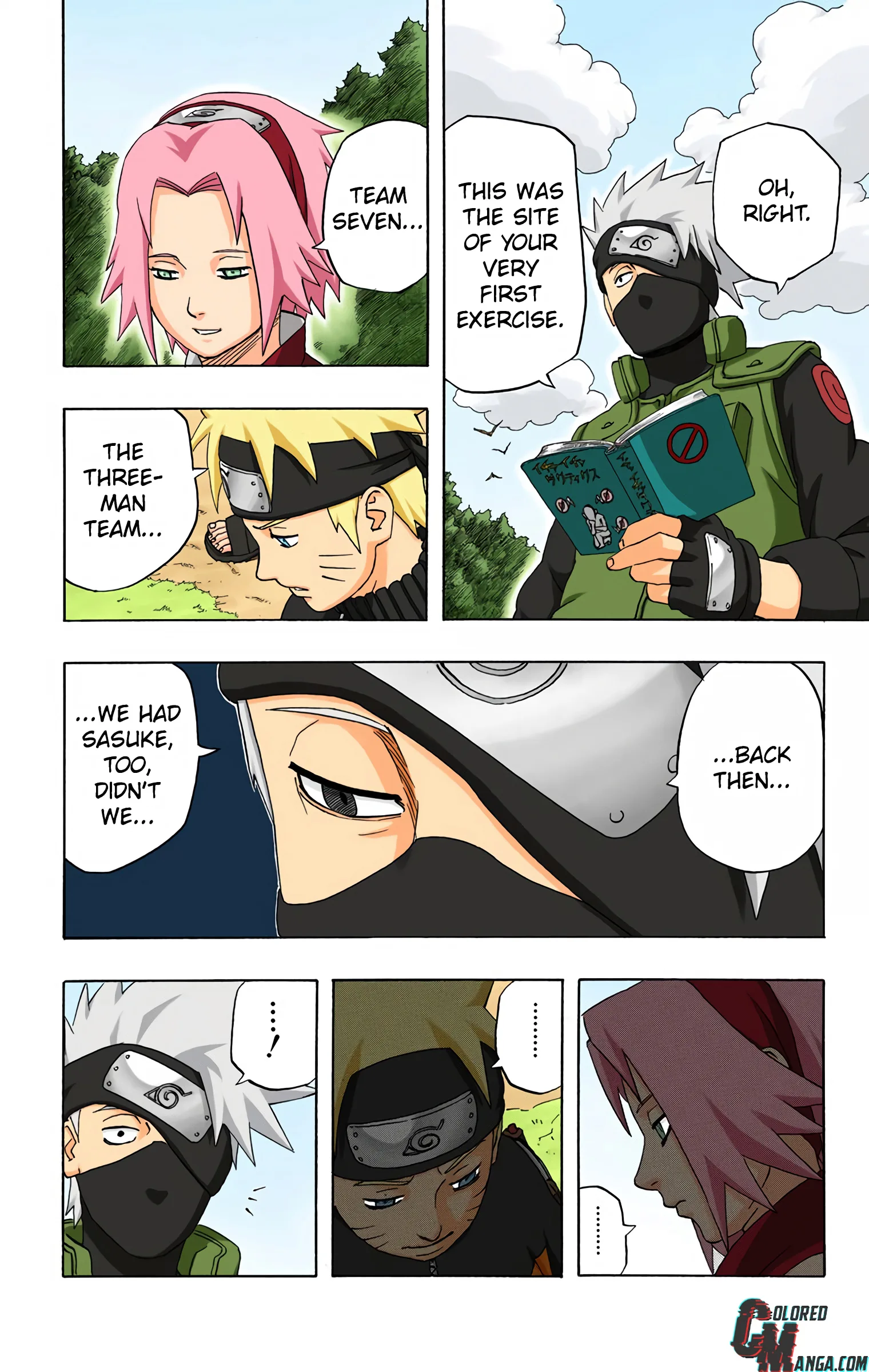 Naruto Colored Manga Online, chapter 246, page 2