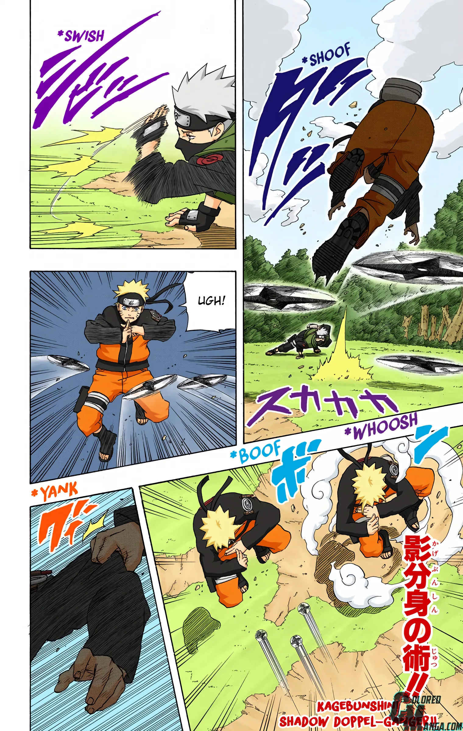 Naruto Colored Manga Online, chapter 246, page 6