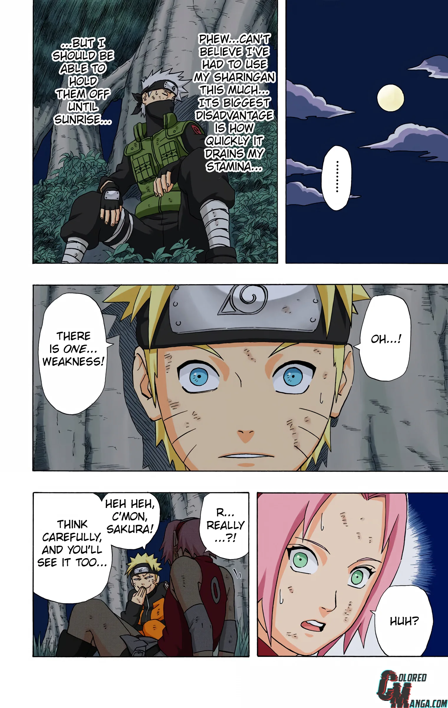 Naruto Colored Manga Online, chapter 246, page 13