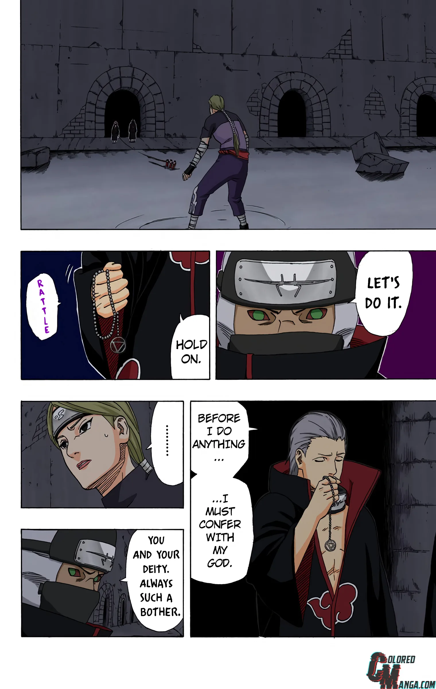 Naruto Colored Manga Online, chapter 313, page 2