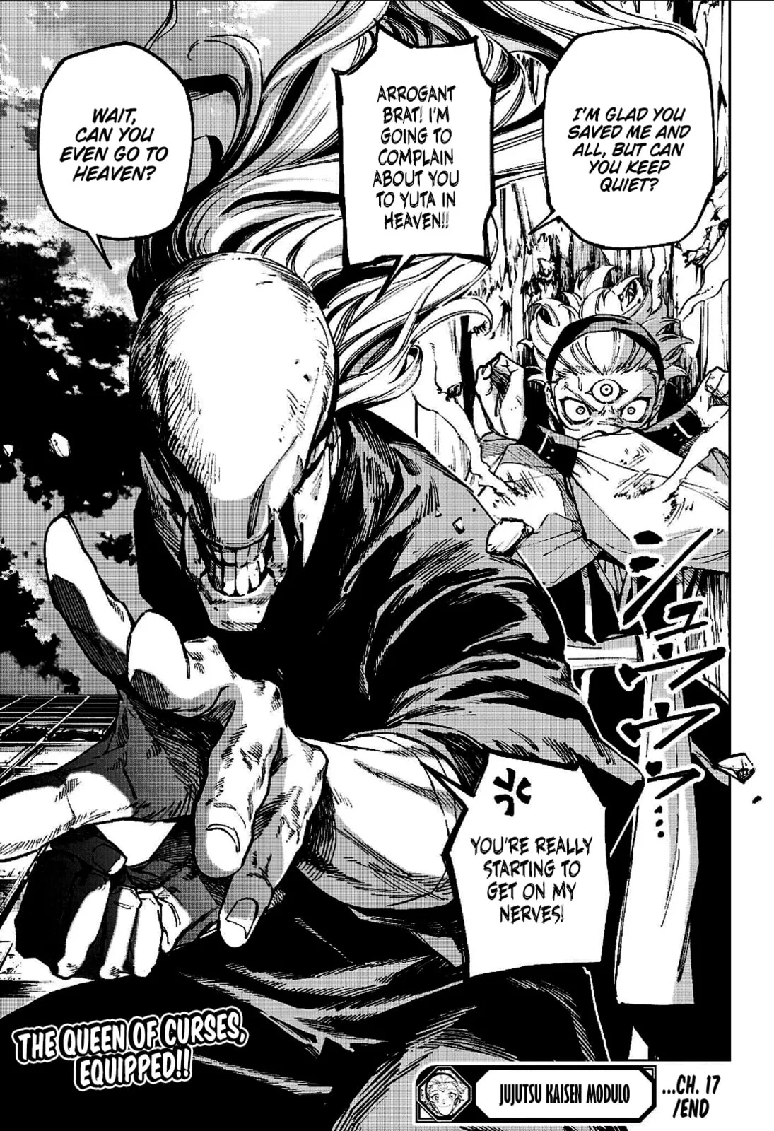 Jujutsu Kaisen Modulo Manga, chapter 17, page 22