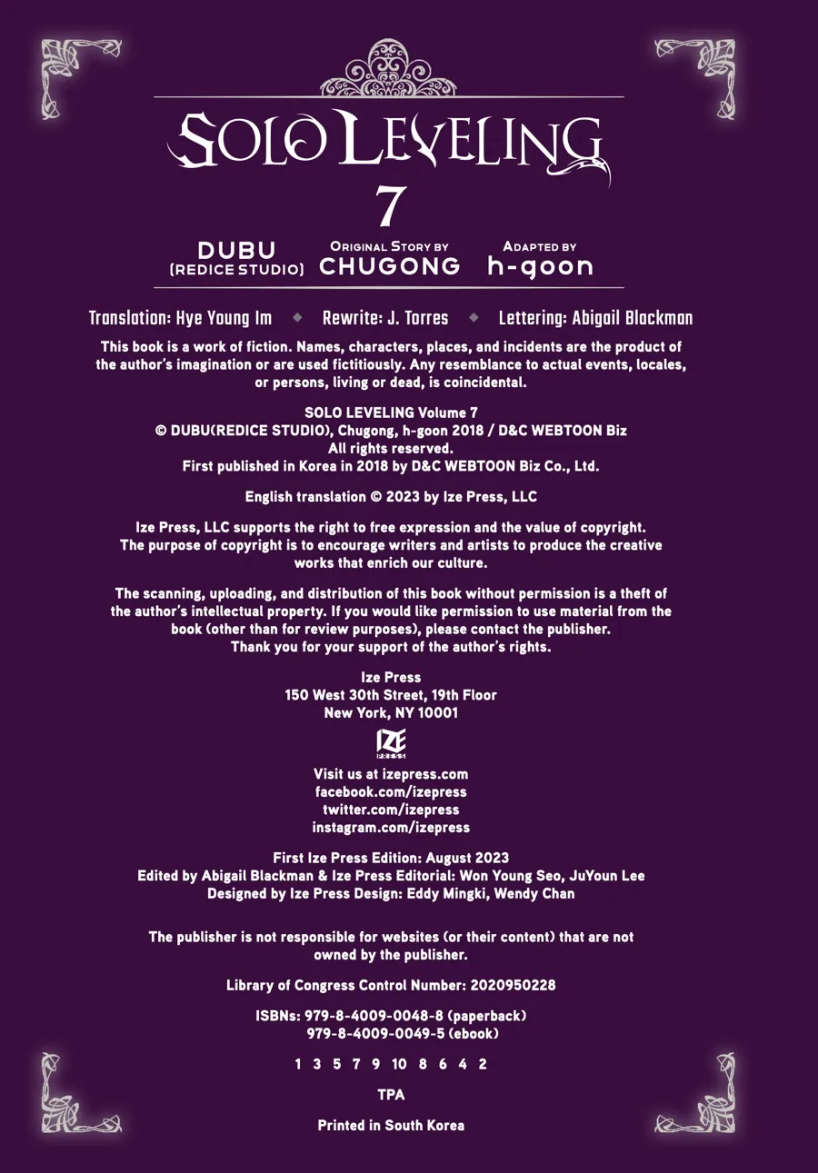 Solo Leveling, chapter Vol 7, page 298