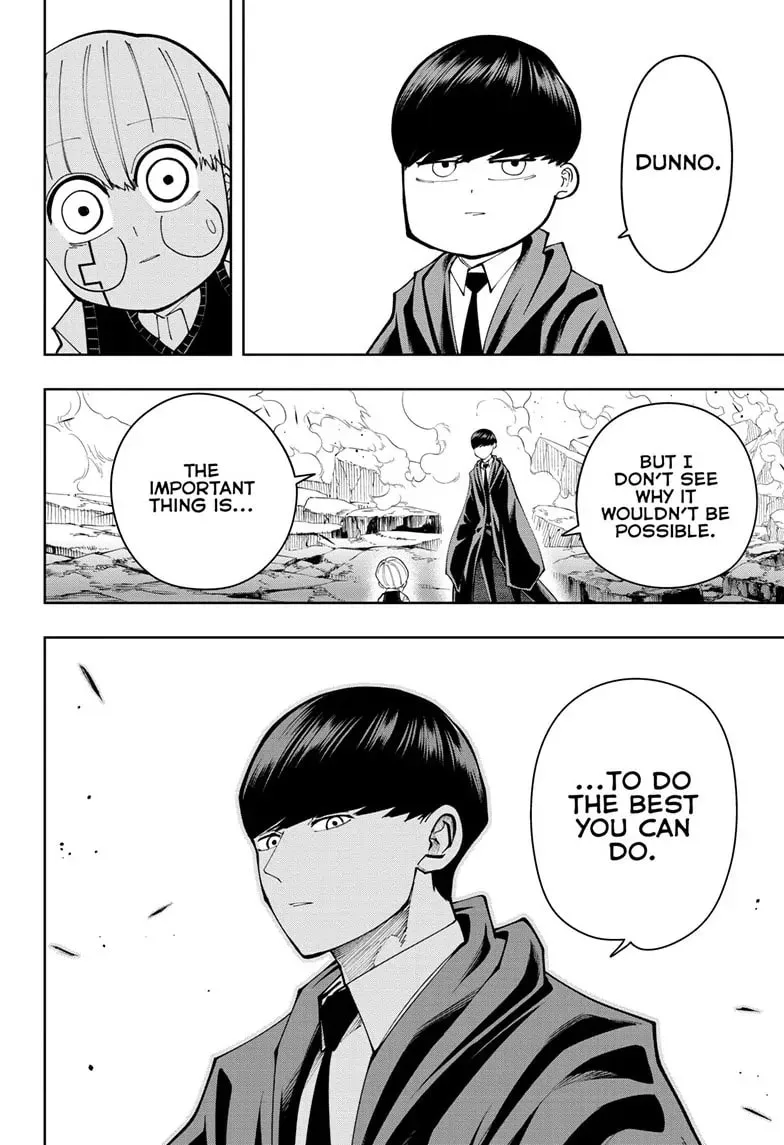 Mashle: Magic and Muscles, chapter 162.5, page 28