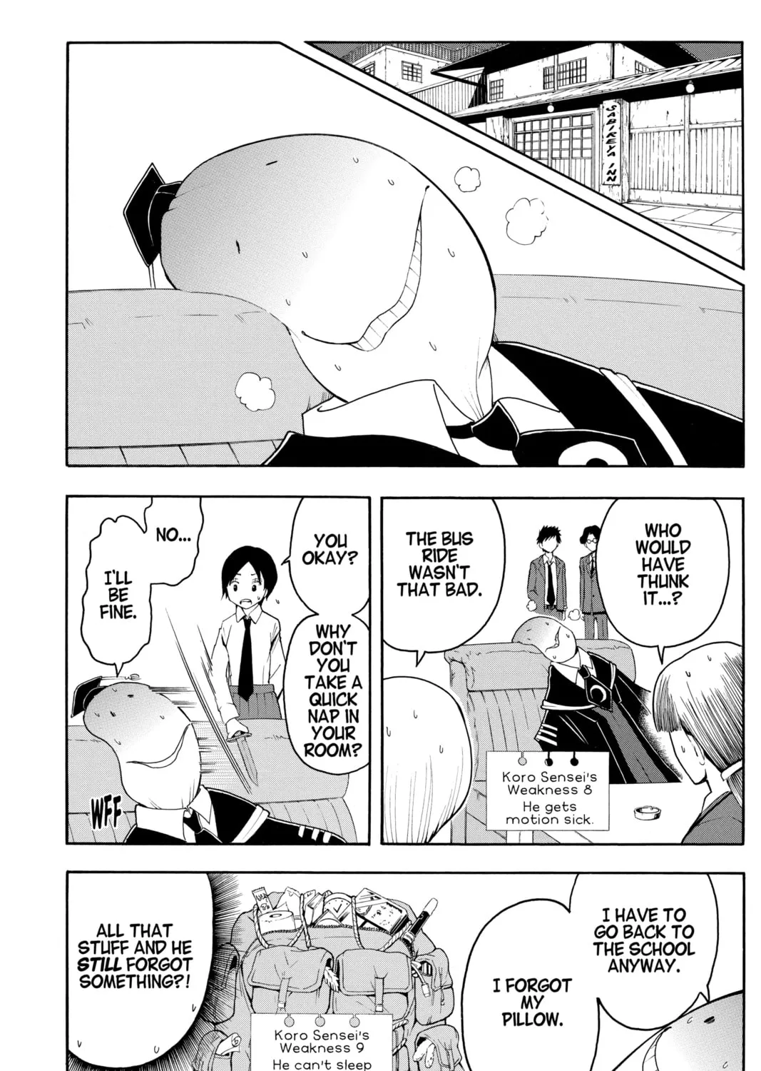Assassination Classroom, chapter 16, page 3