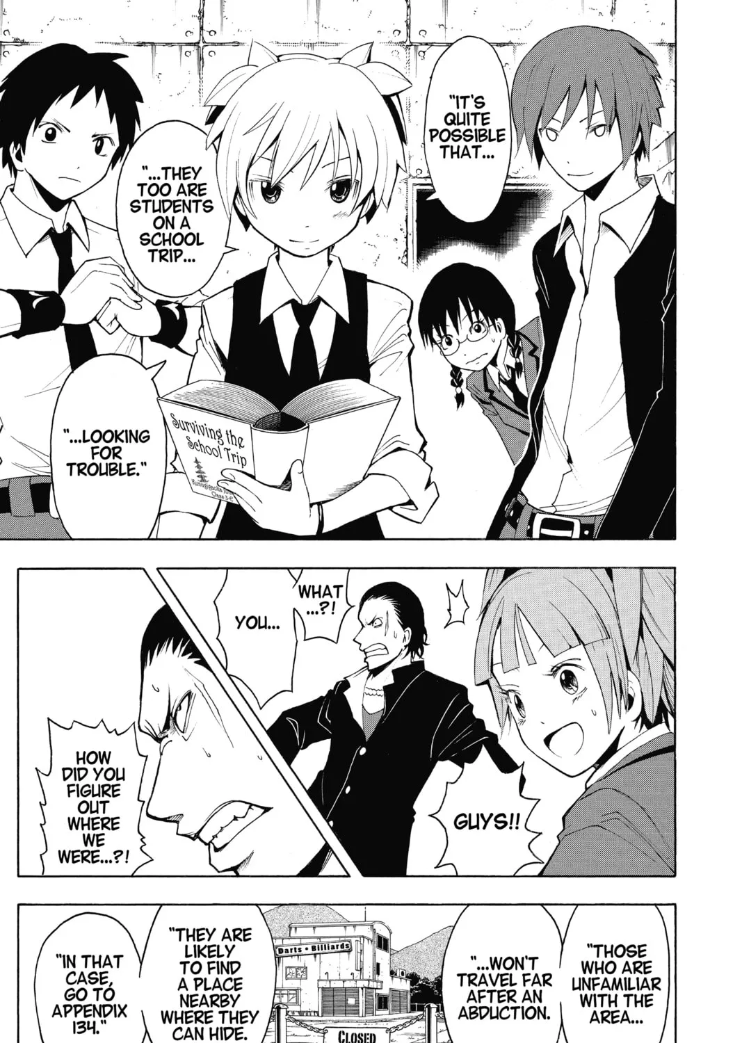 Assassination Classroom, chapter 17, page 23