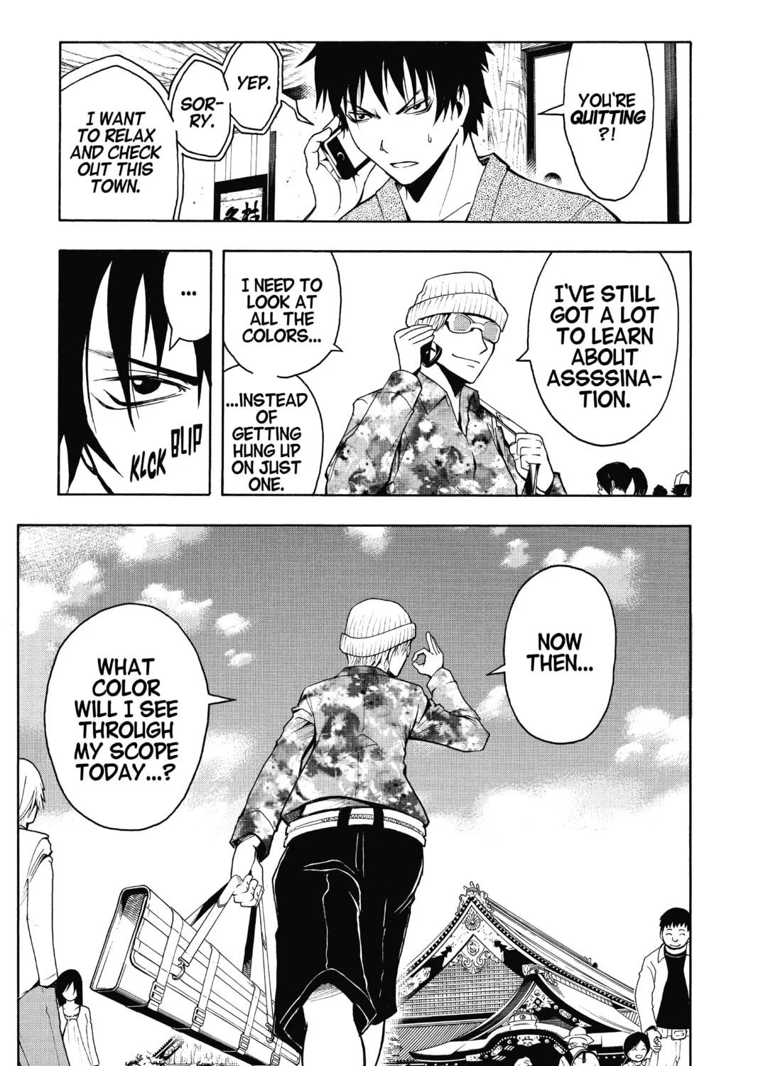 Assassination Classroom, chapter 18, page 37