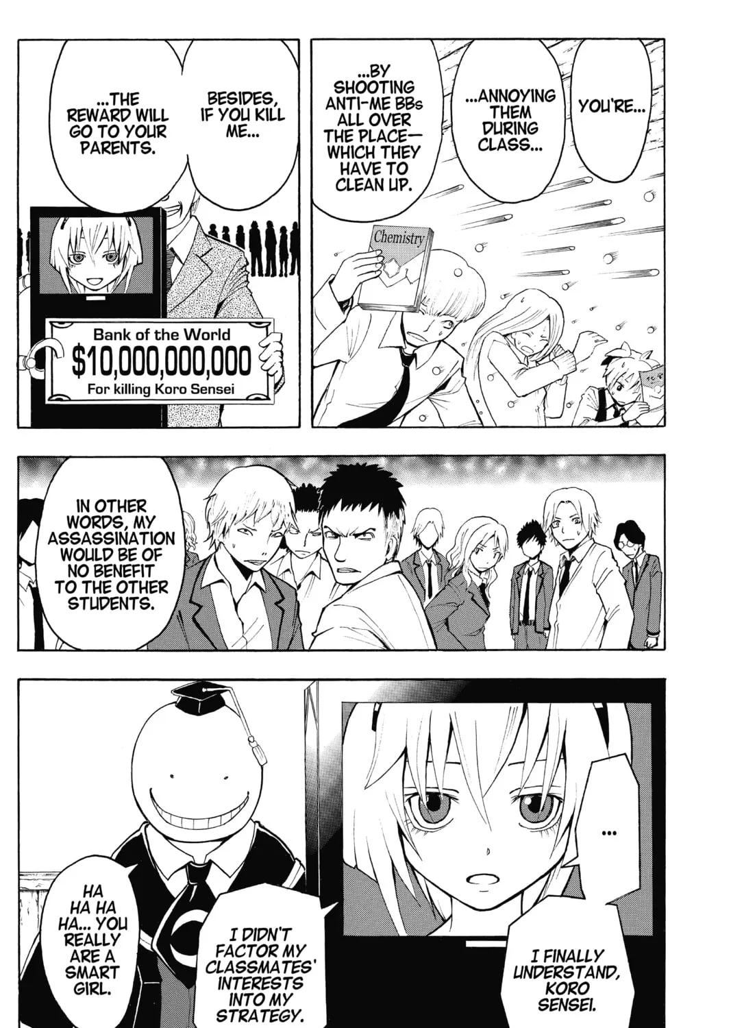 Assassination Classroom, chapter 21, page 21