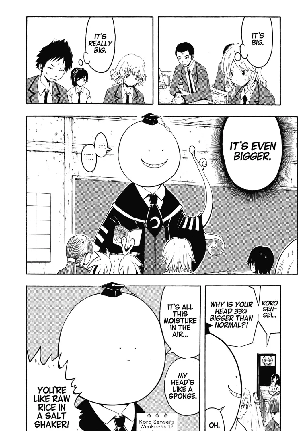Assassination Classroom, chapter 23, page 3