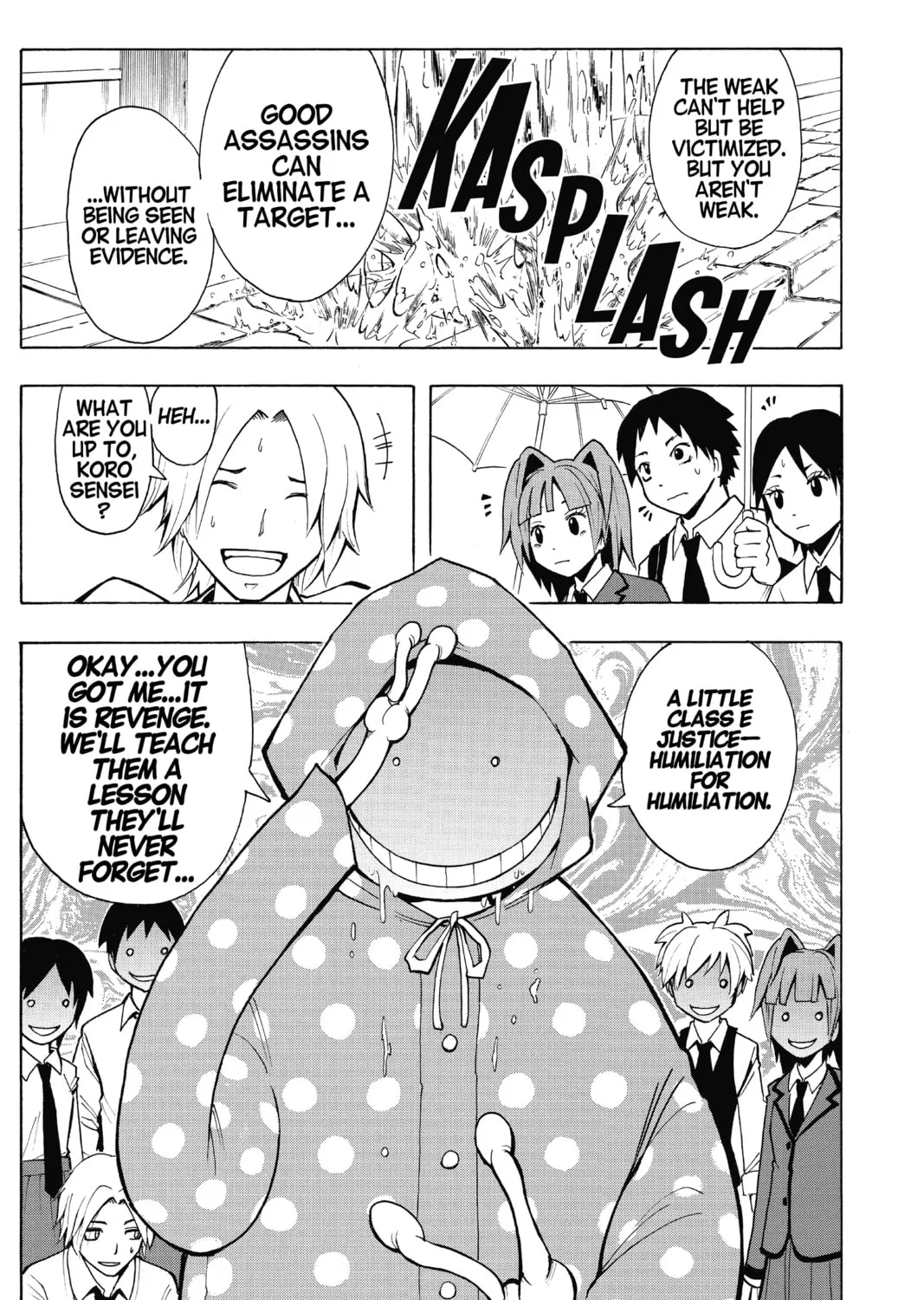 Assassination Classroom, chapter 23, page 36