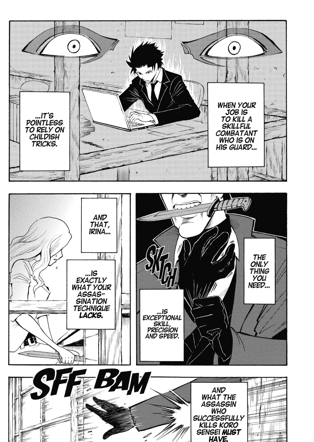 Assassination Classroom, chapter 26, page 25