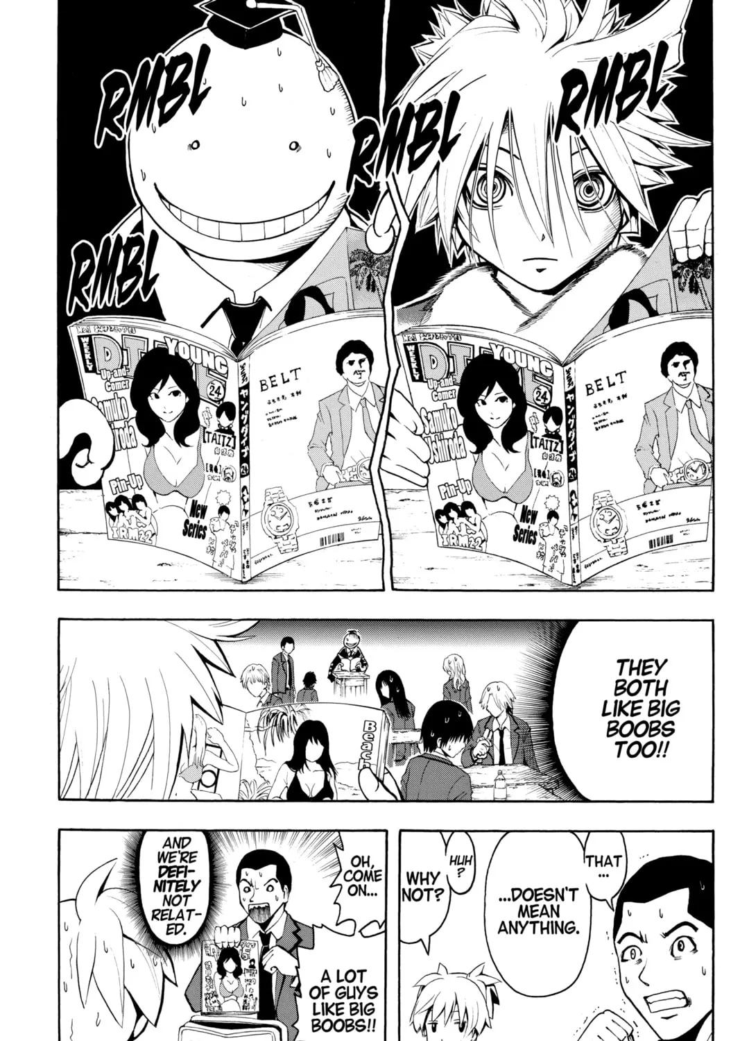 Assassination Classroom, chapter 30, page 11