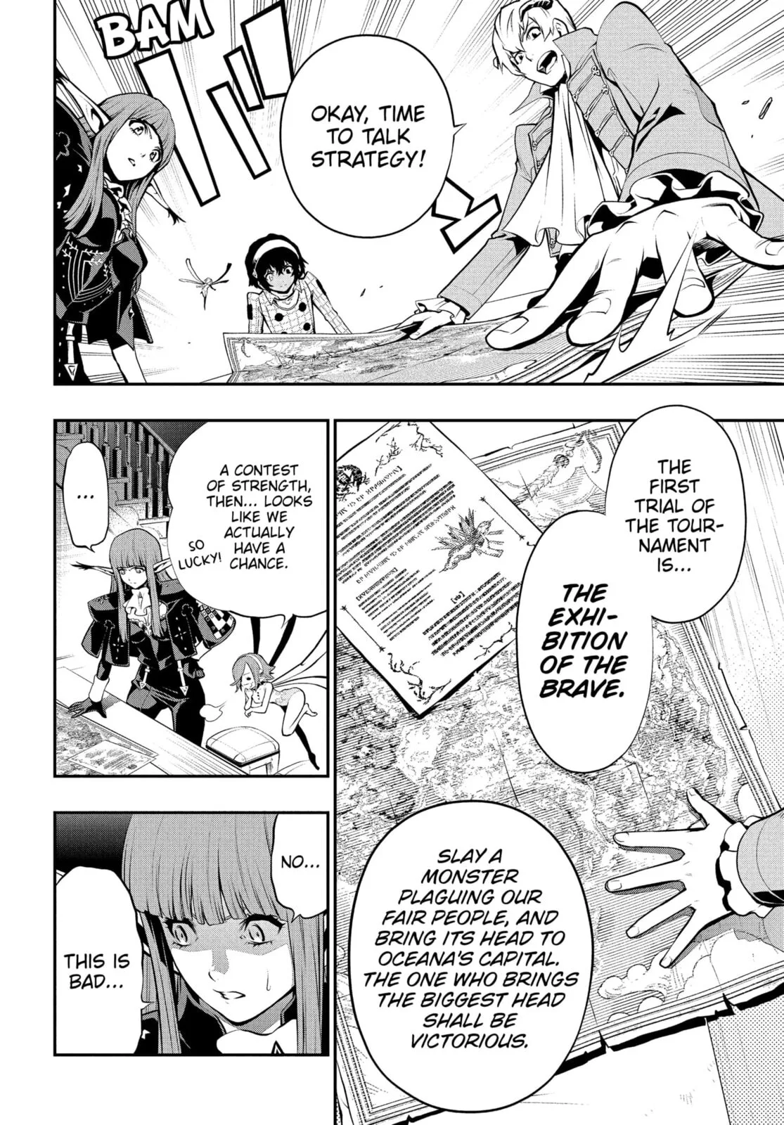 Metaphor ReFantazio, chapter 4, page 36